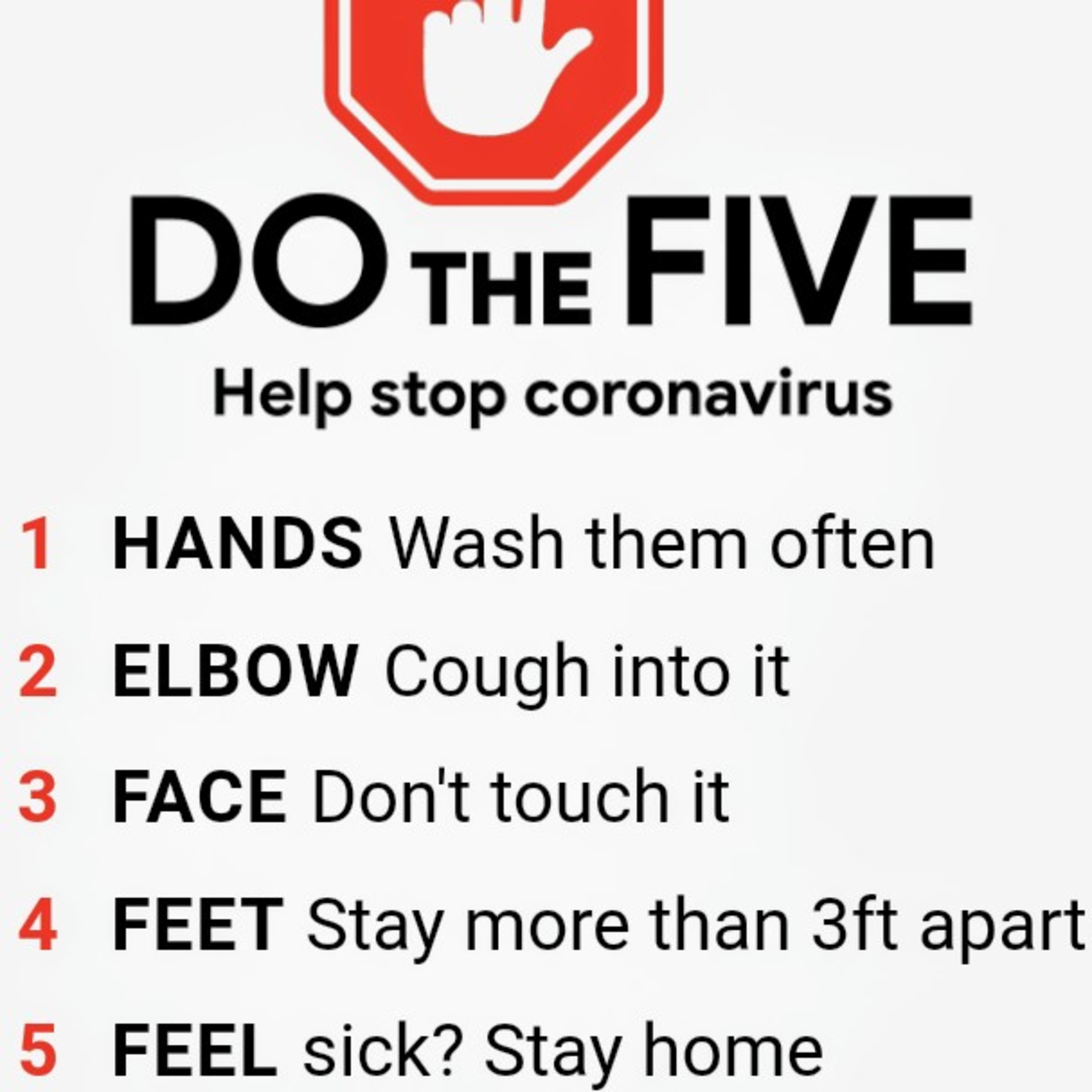 Coronavirus and helpful tips episode artwork