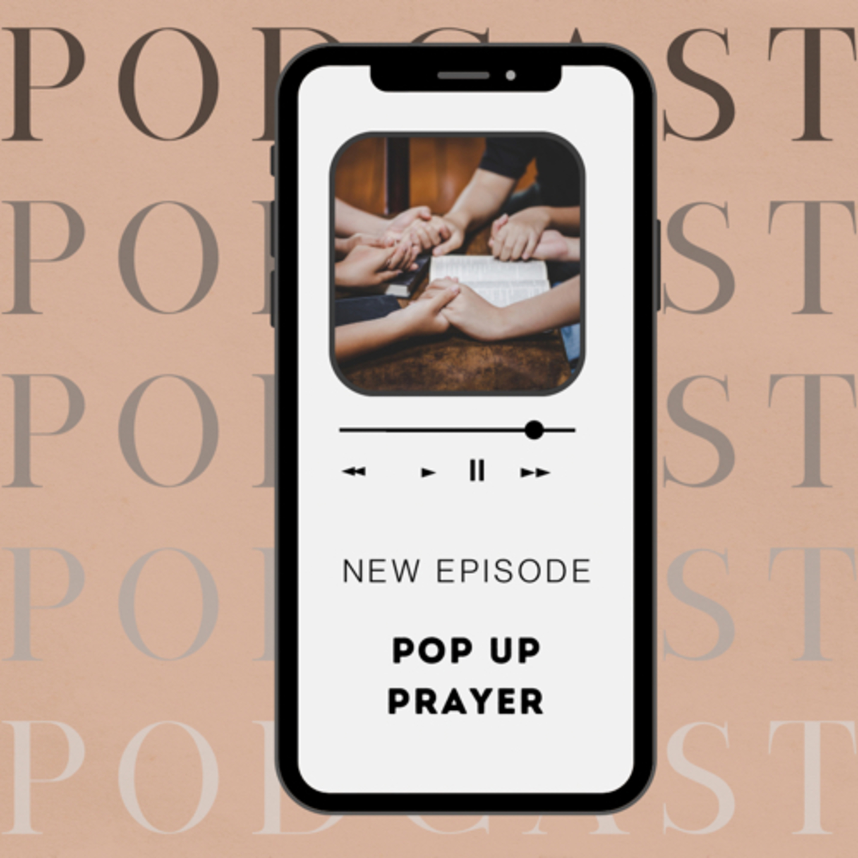 Pop up prayer episode artwork