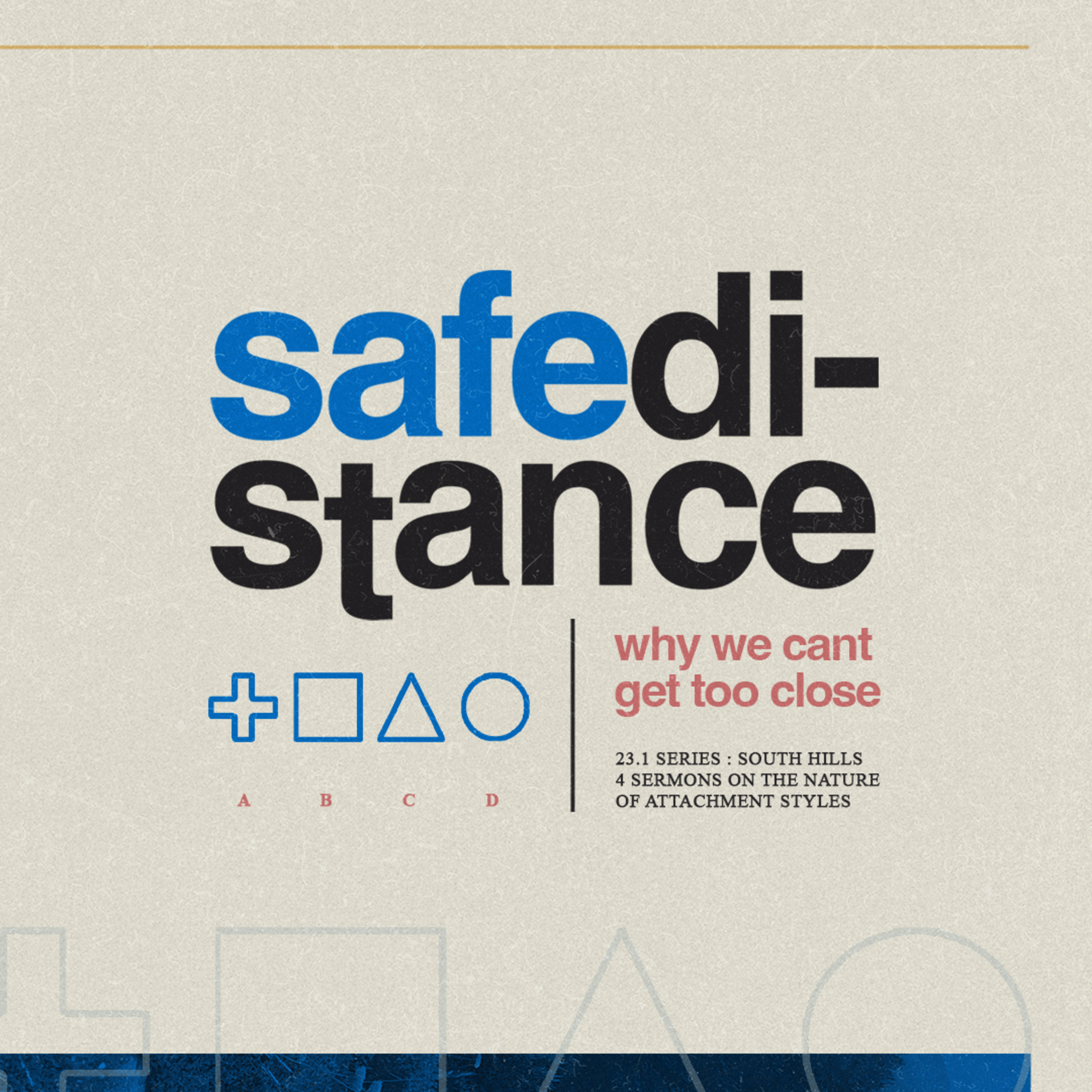 SAFE DISTANCE: Week 2: " From Sensitive To Confident" episode artwork