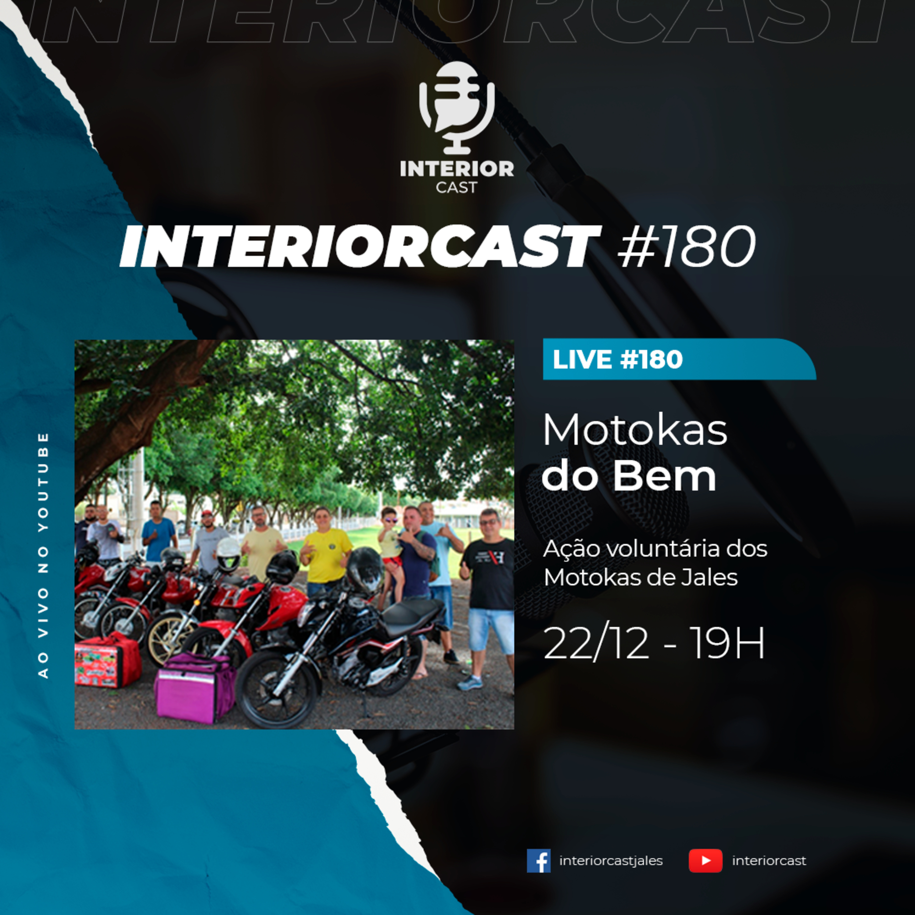 InteriorCast #180 - Motokas do Bem episode artwork