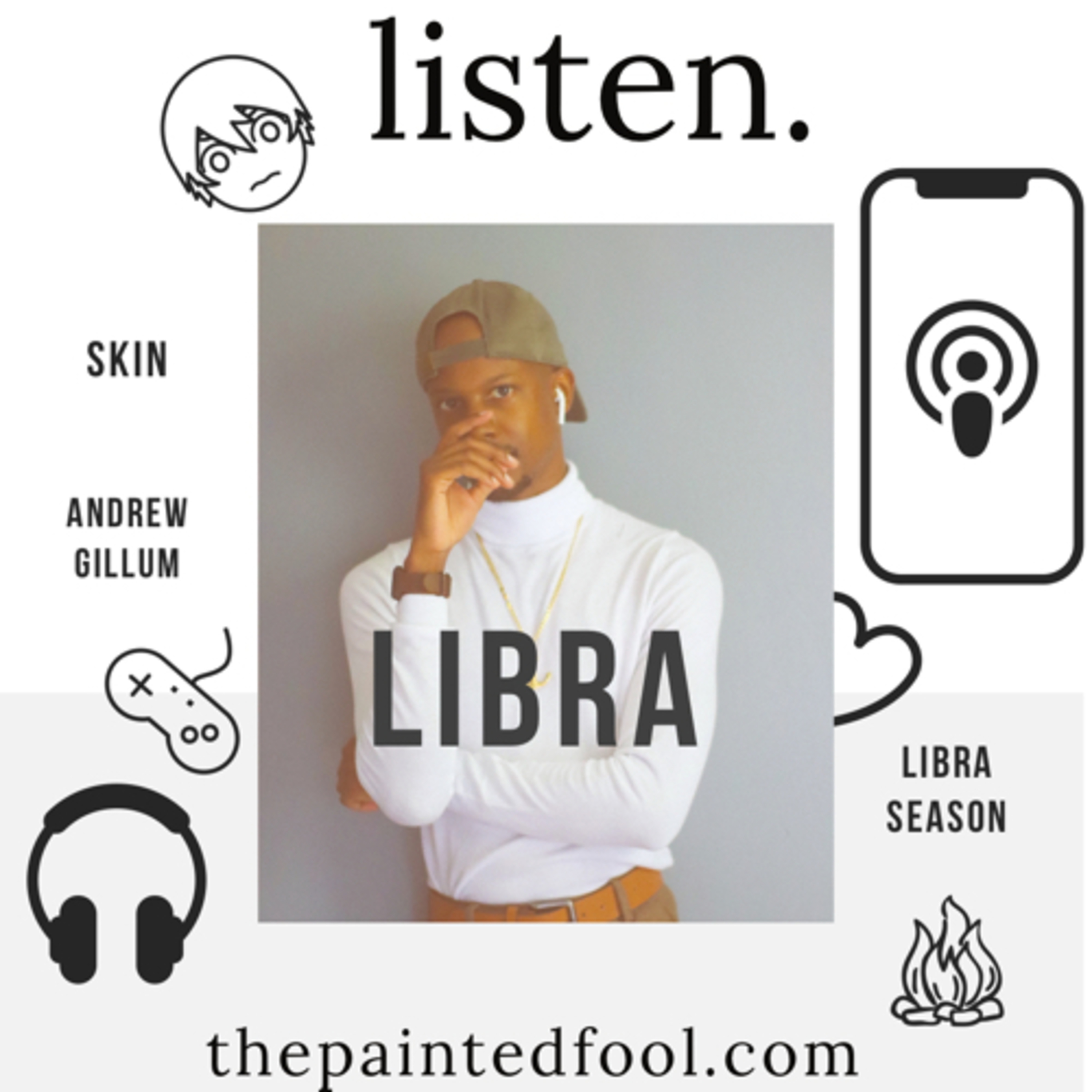 Random: Andrew Gillum, Skin Care, Libra Season, Commercial Rights for Illustrators