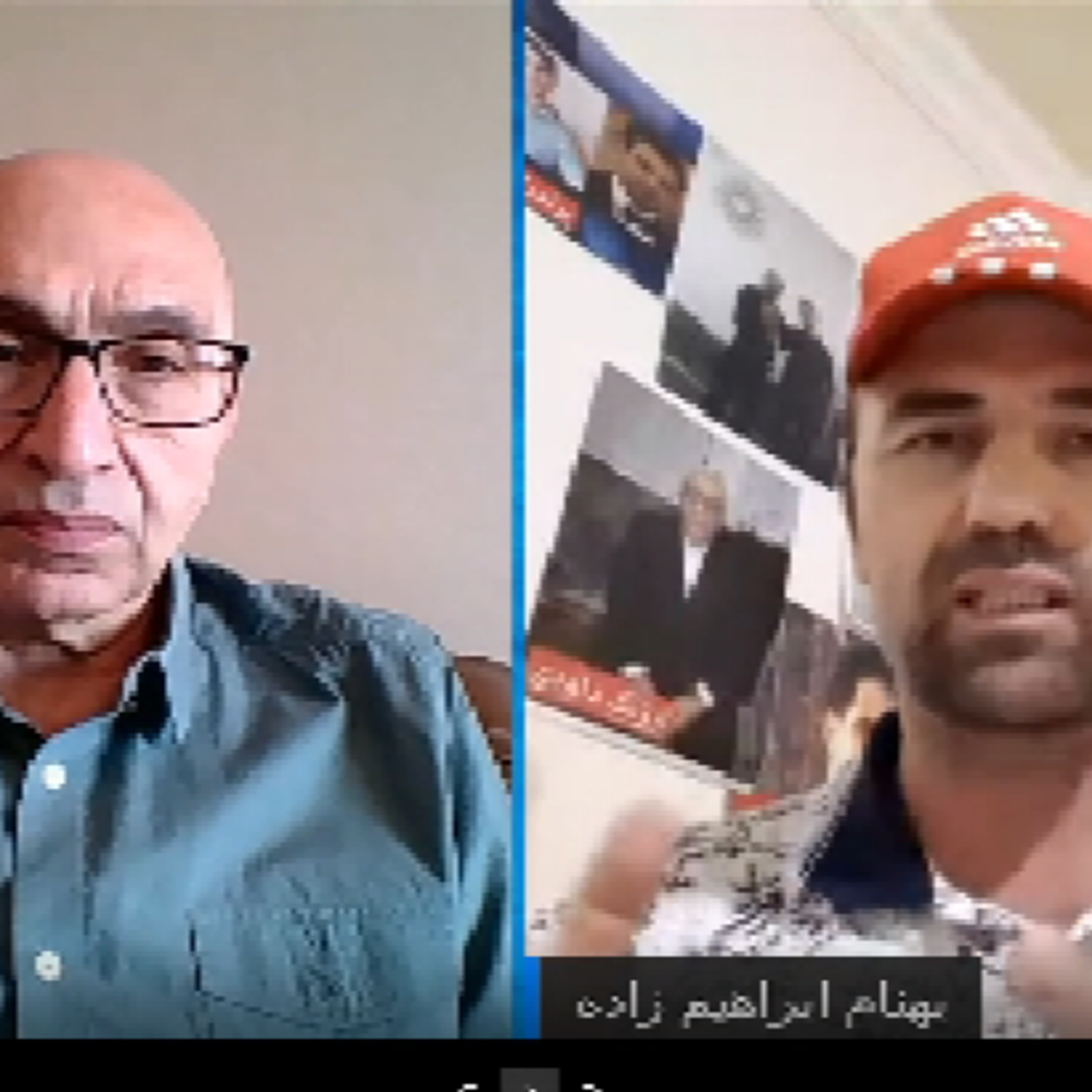 کاور گفتگو با بهنام ابراهیم زاده