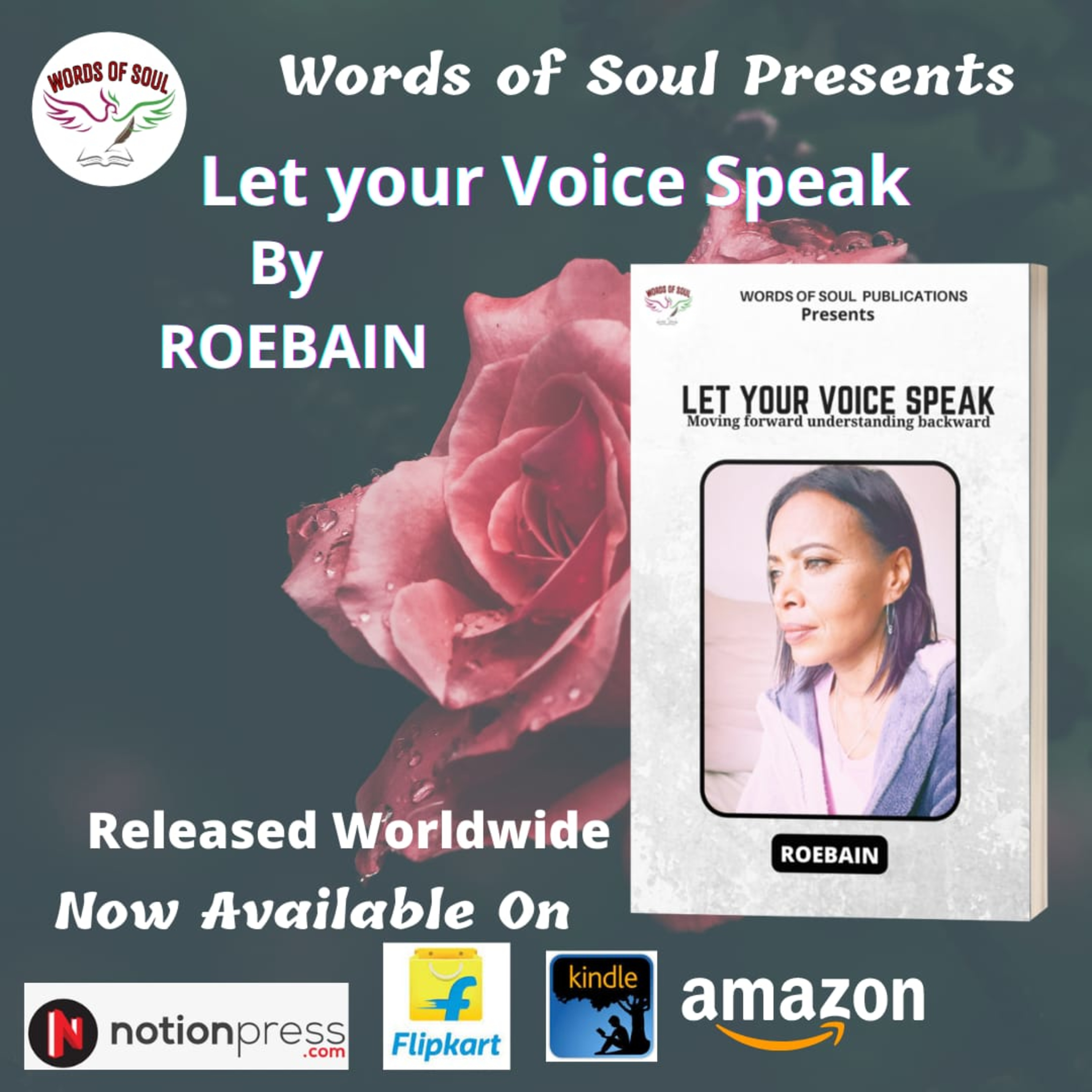Author Roebain Comes Out With Her Book -"Let Your Voice Speak" episode artwork