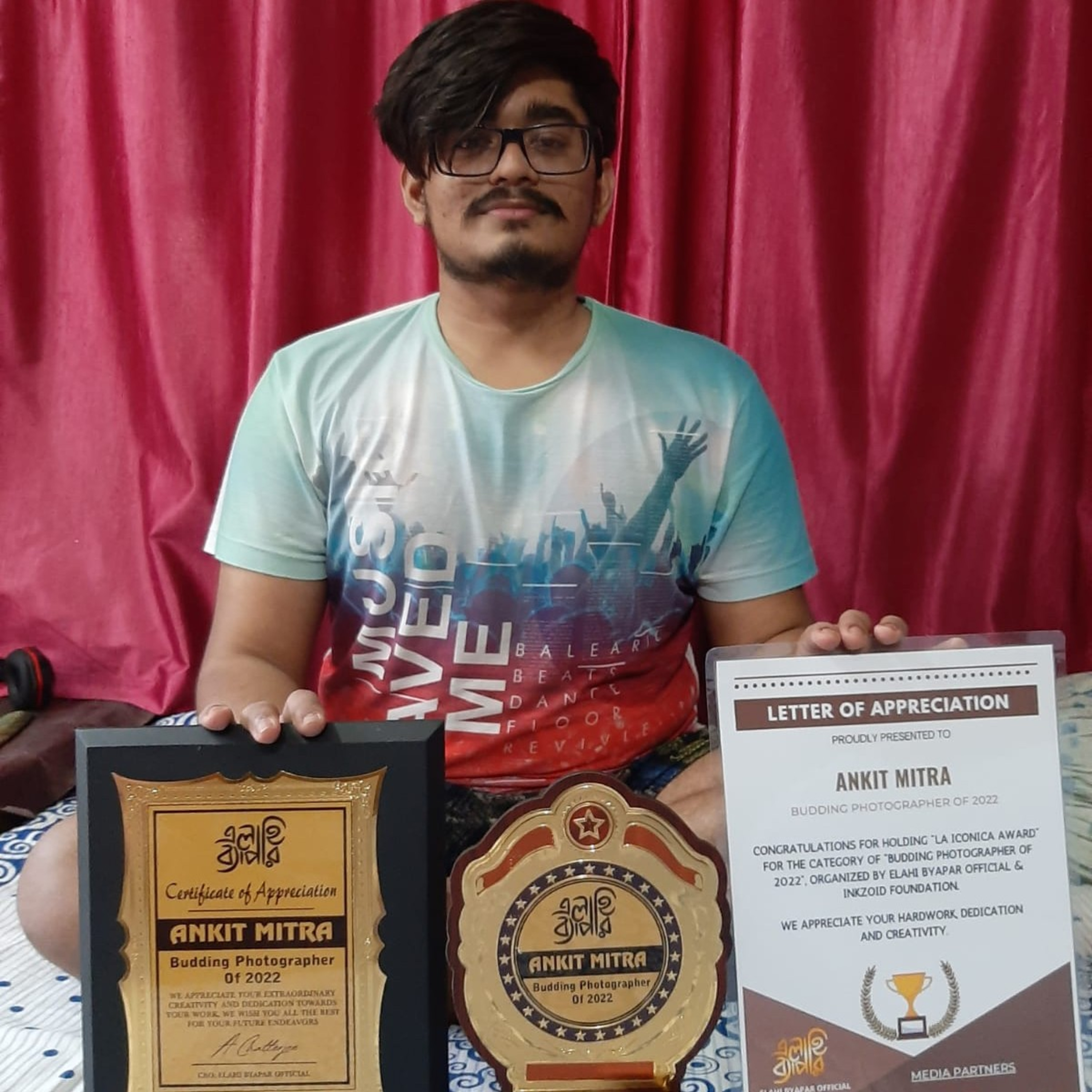 Ankit Mitra receives LA ICÓNICA AWARDS episode artwork