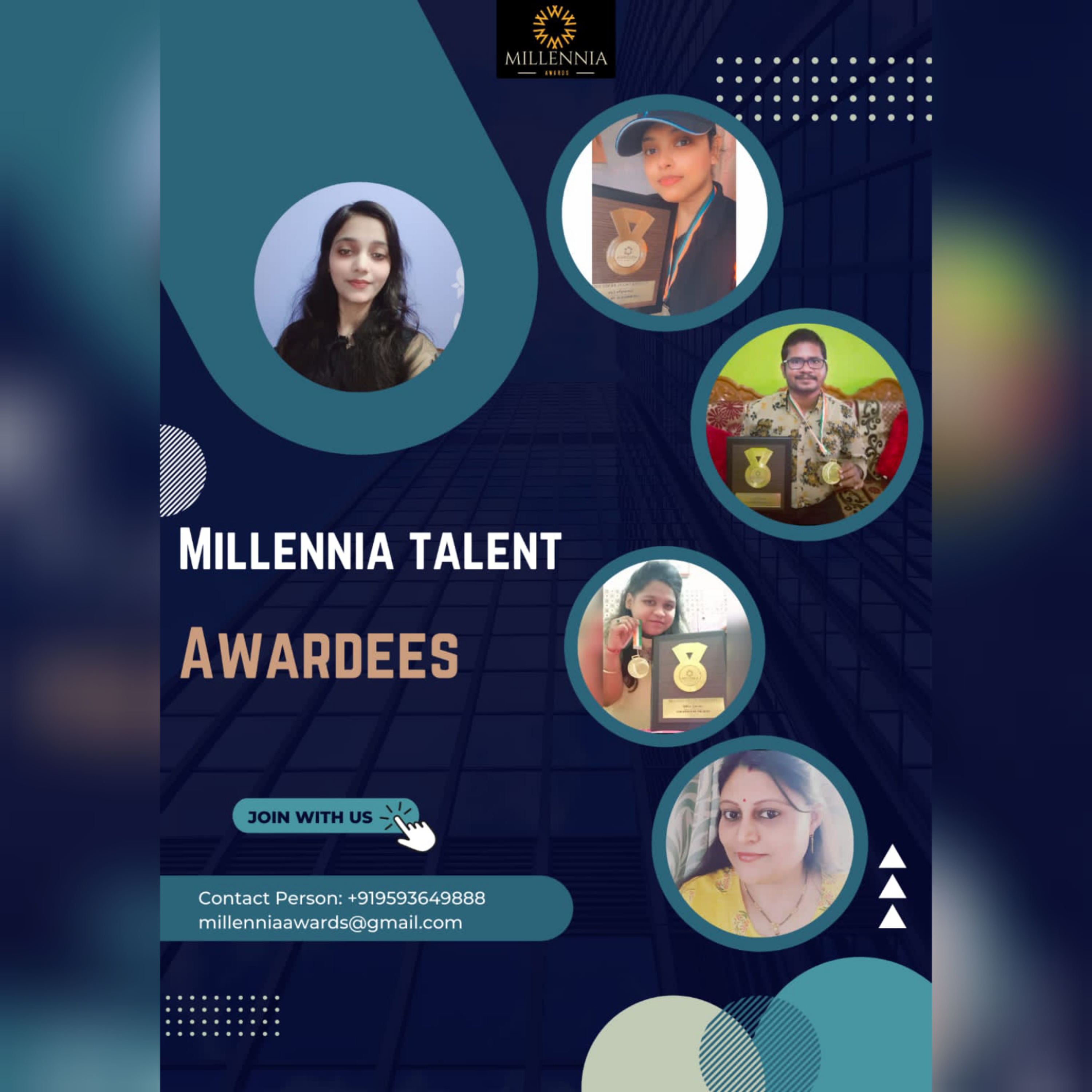 Millennia Talent Awards 2021 Honoured All The Deserving Talents Of India.  episode artwork