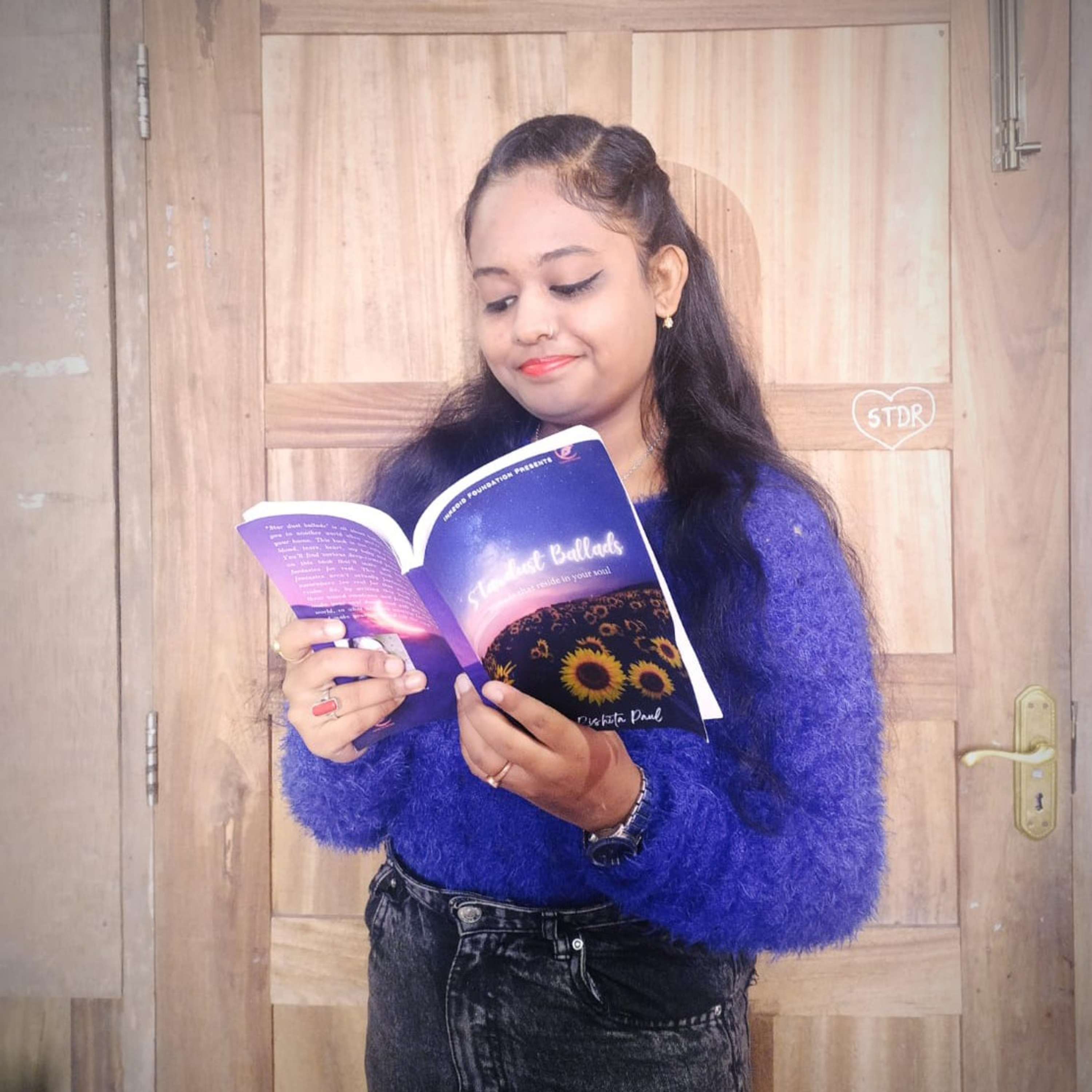 Rishita Paul came up with her second solo book "Stardust Ballards". episode artwork