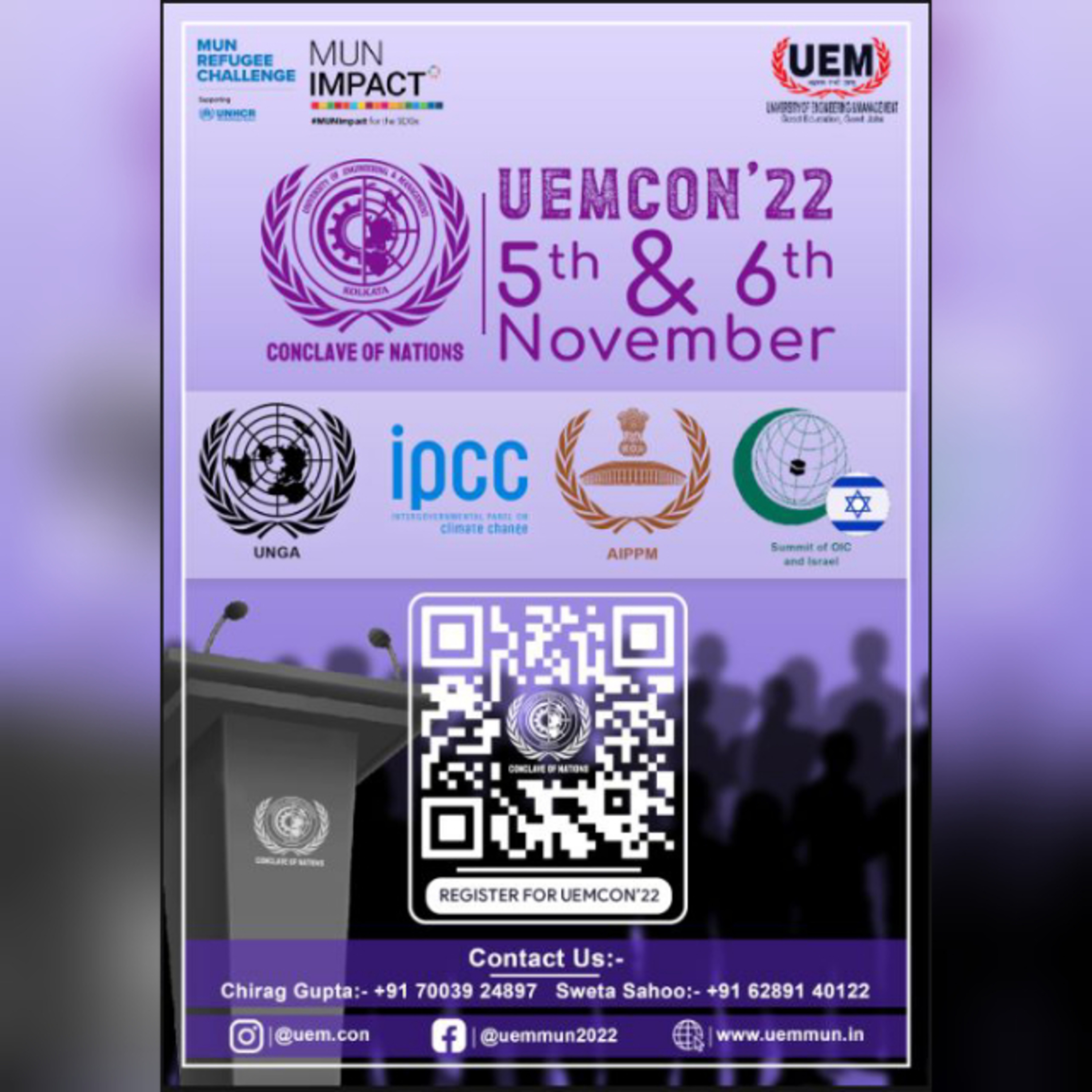 UEM Conclave Of Nations Is Going To Be Hosted On 5th And 6th November. episode artwork