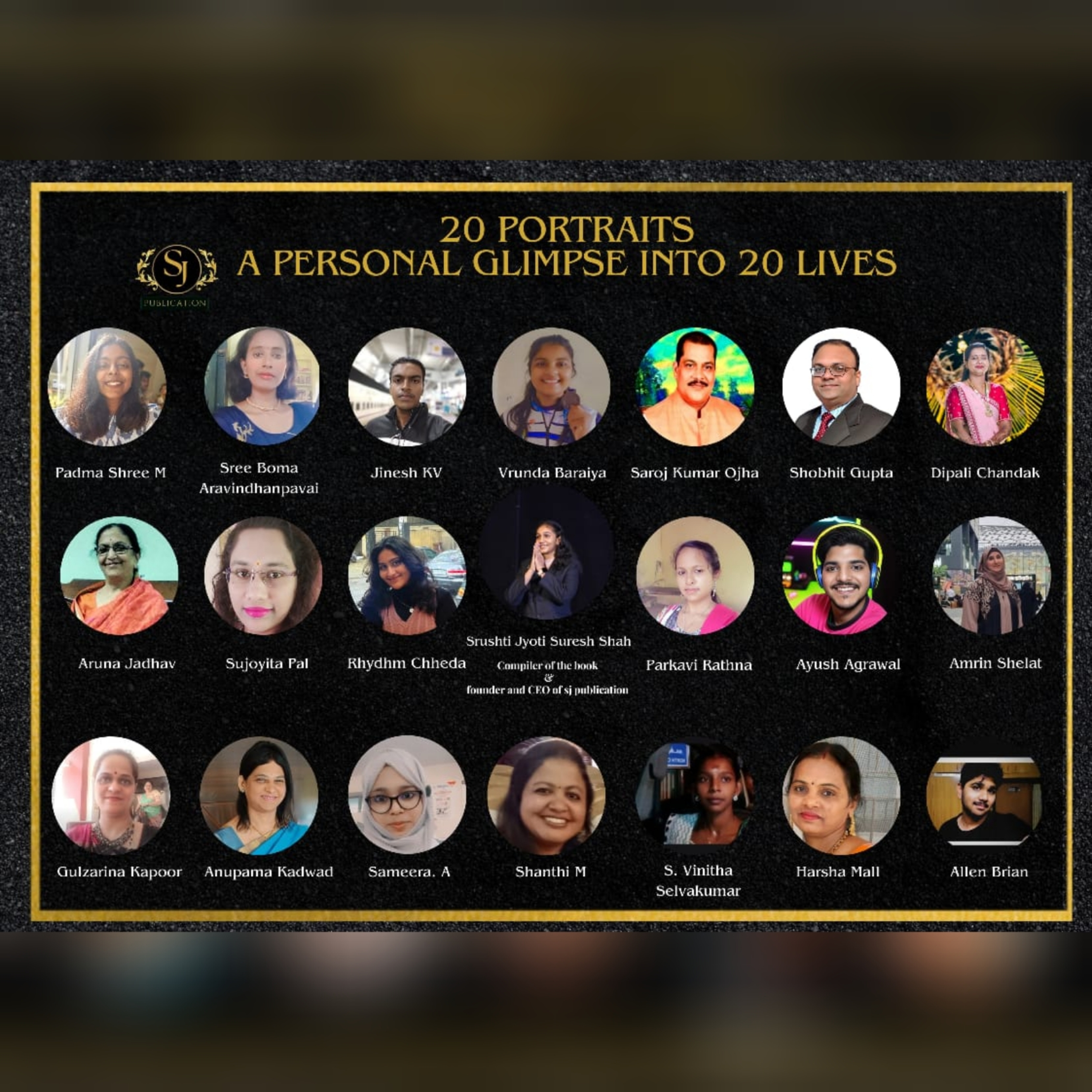 Introducing The 20 Portraits - A Personal Glimpse Into 20 Lives By SJ Publication.

 episode artwork