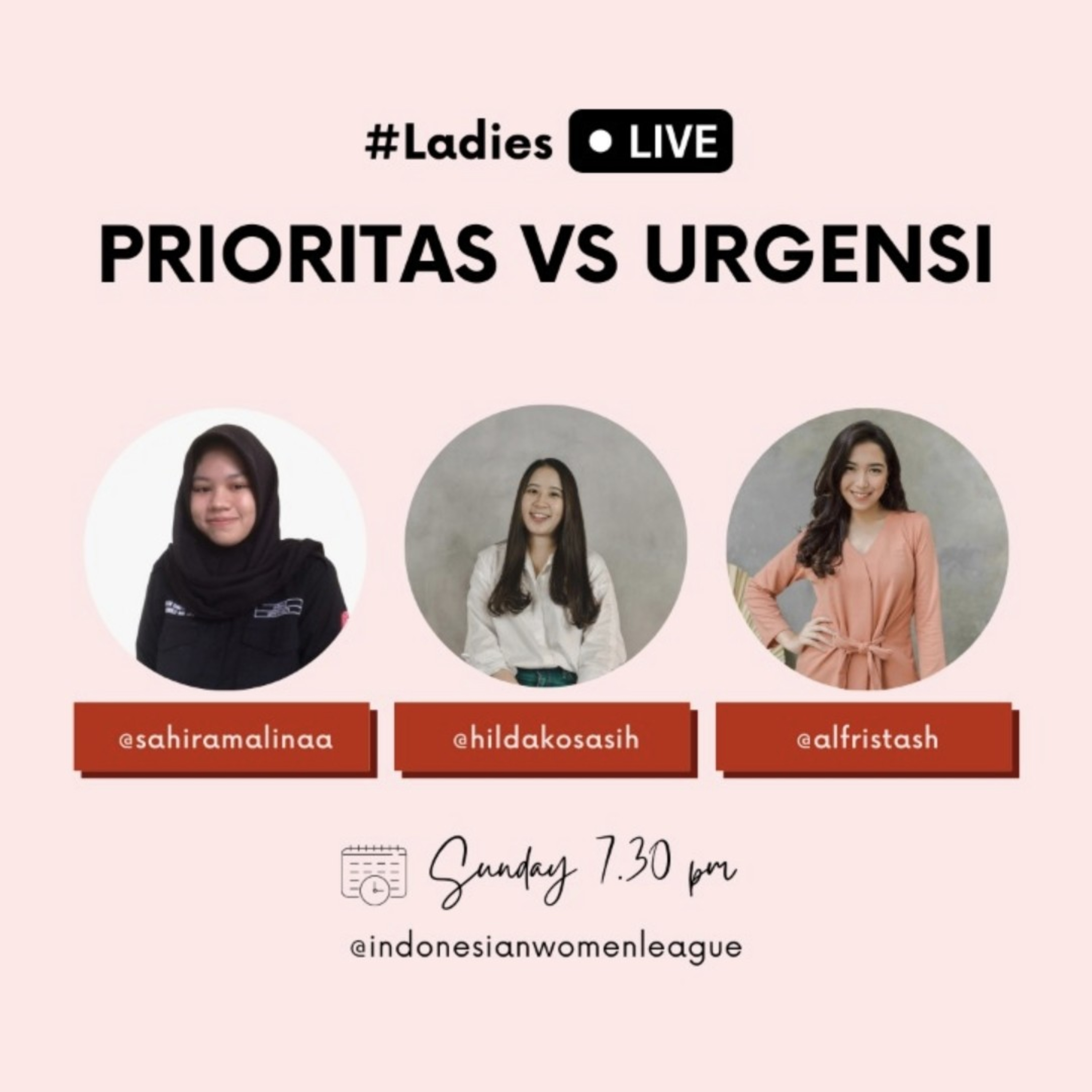 LadiesLive With IndonesianWomenLeague