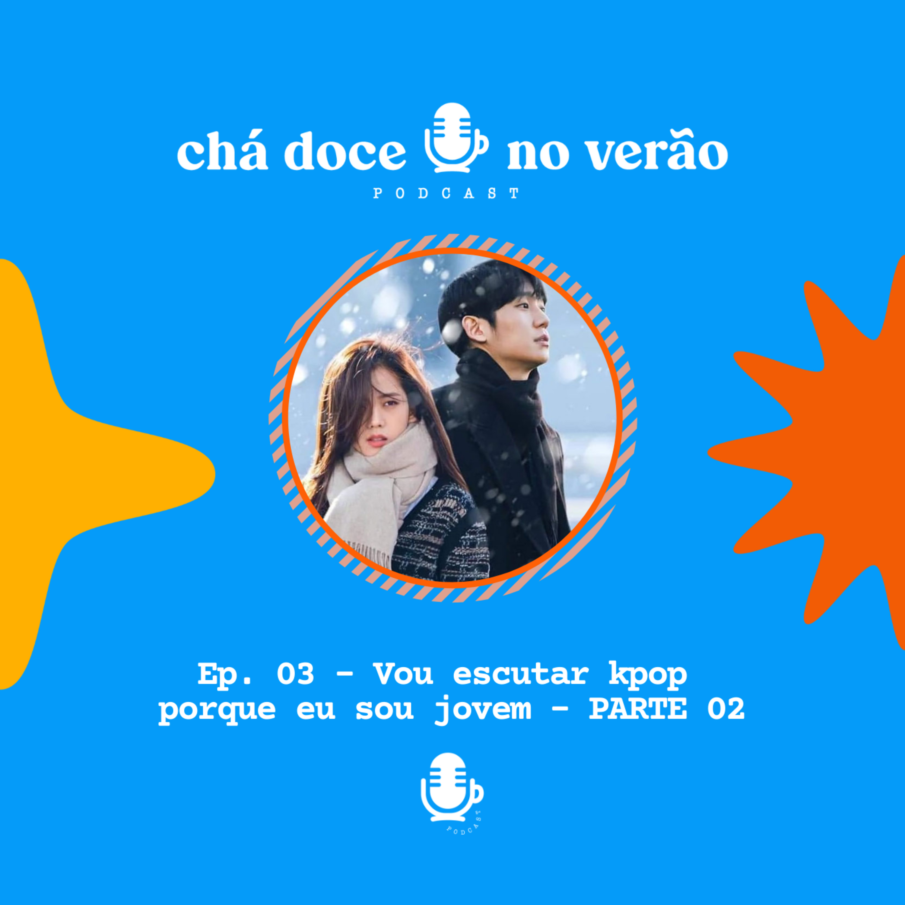 Chá doce no verão