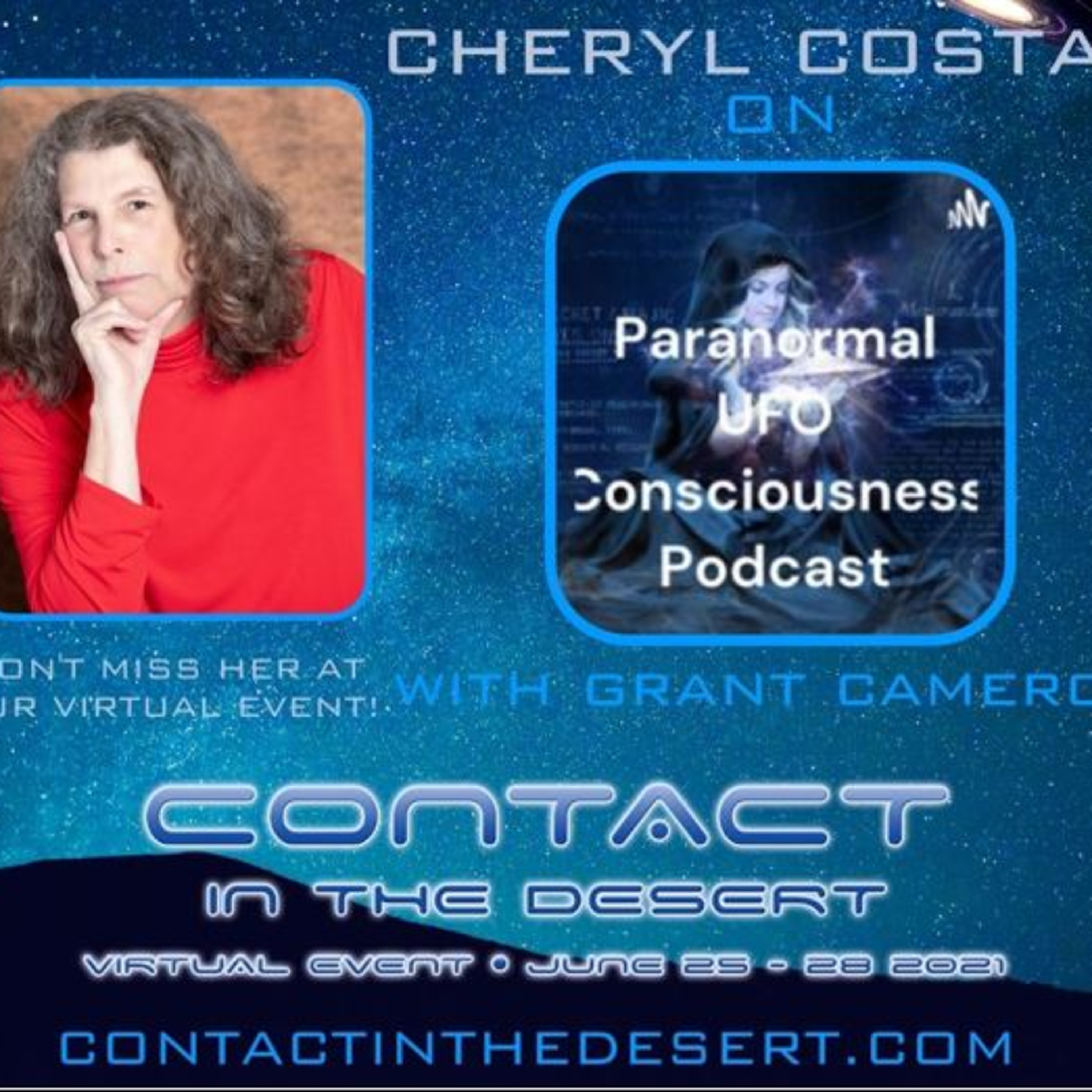 Researcher Cheryl Costa Talks UFO Statistics, Portals, Consciousness, and Flying the Ship episode artwork