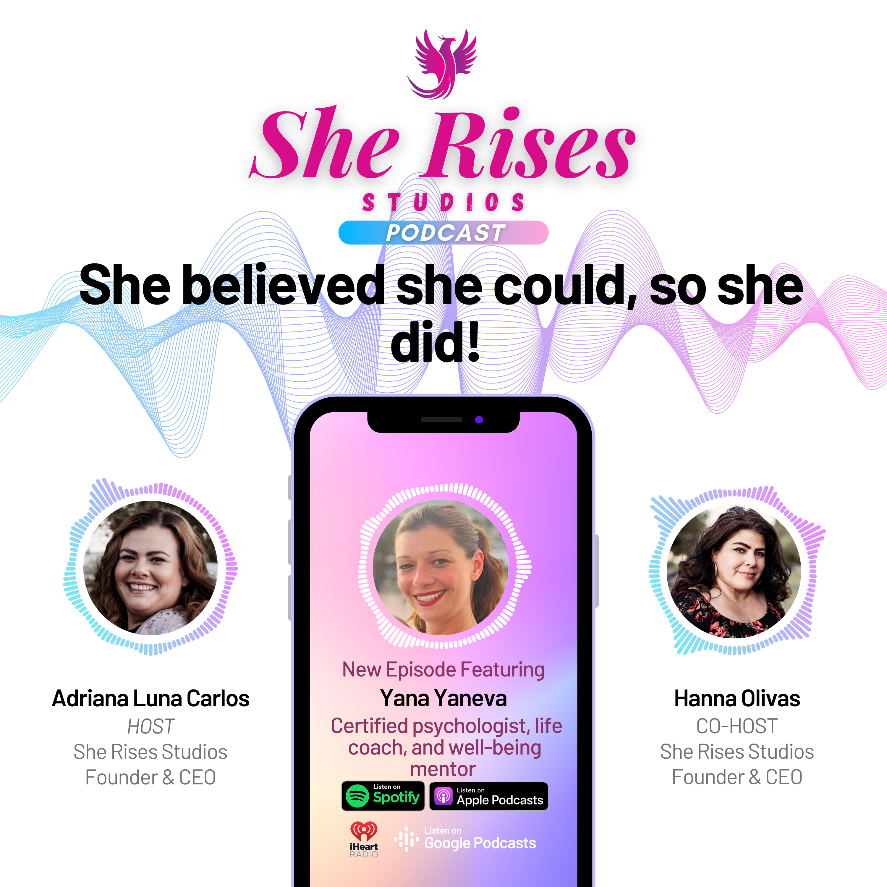 #97 - She believed she could, so she did! w/Yana Yaneva episode artwork