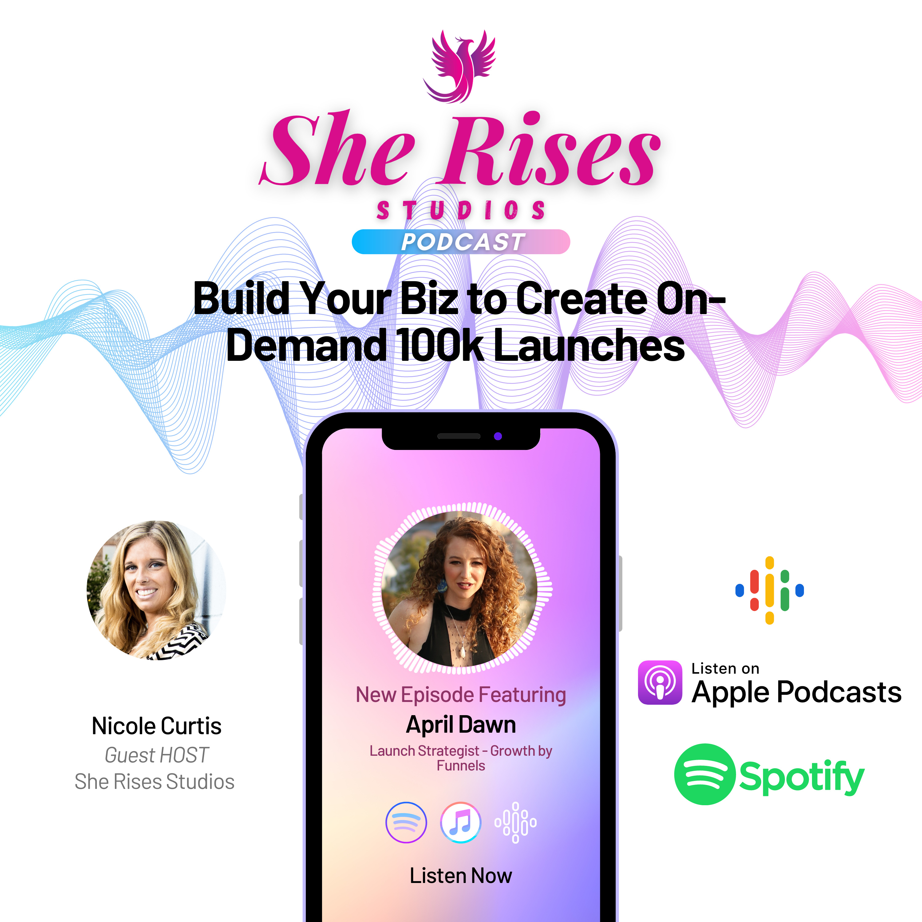 #102 - Build Your Biz to Create On-Demand 100k Launches w/April Dawn episode artwork
