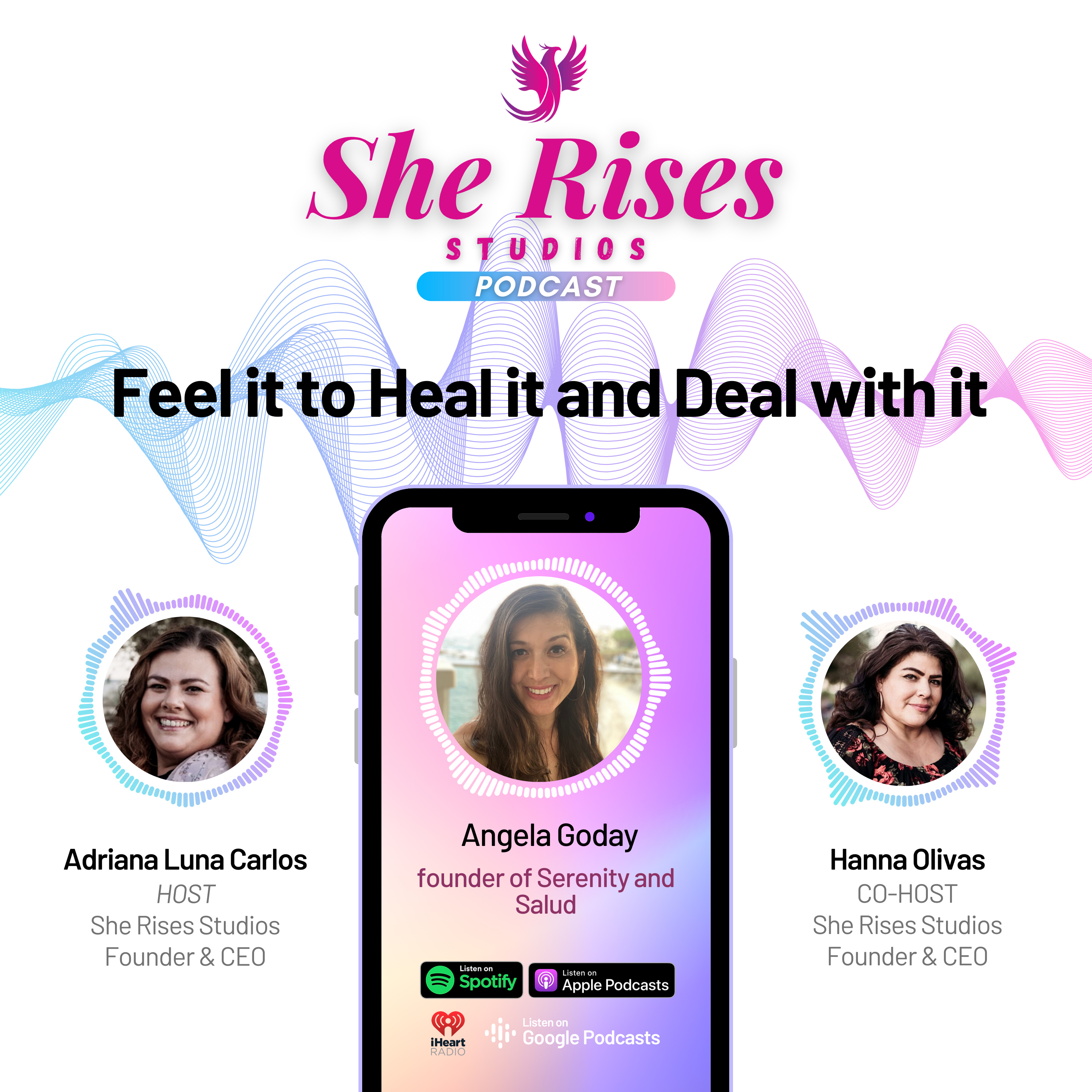 #118 - Feel it to Heal it and Deal with it w/Angela Goday episode artwork