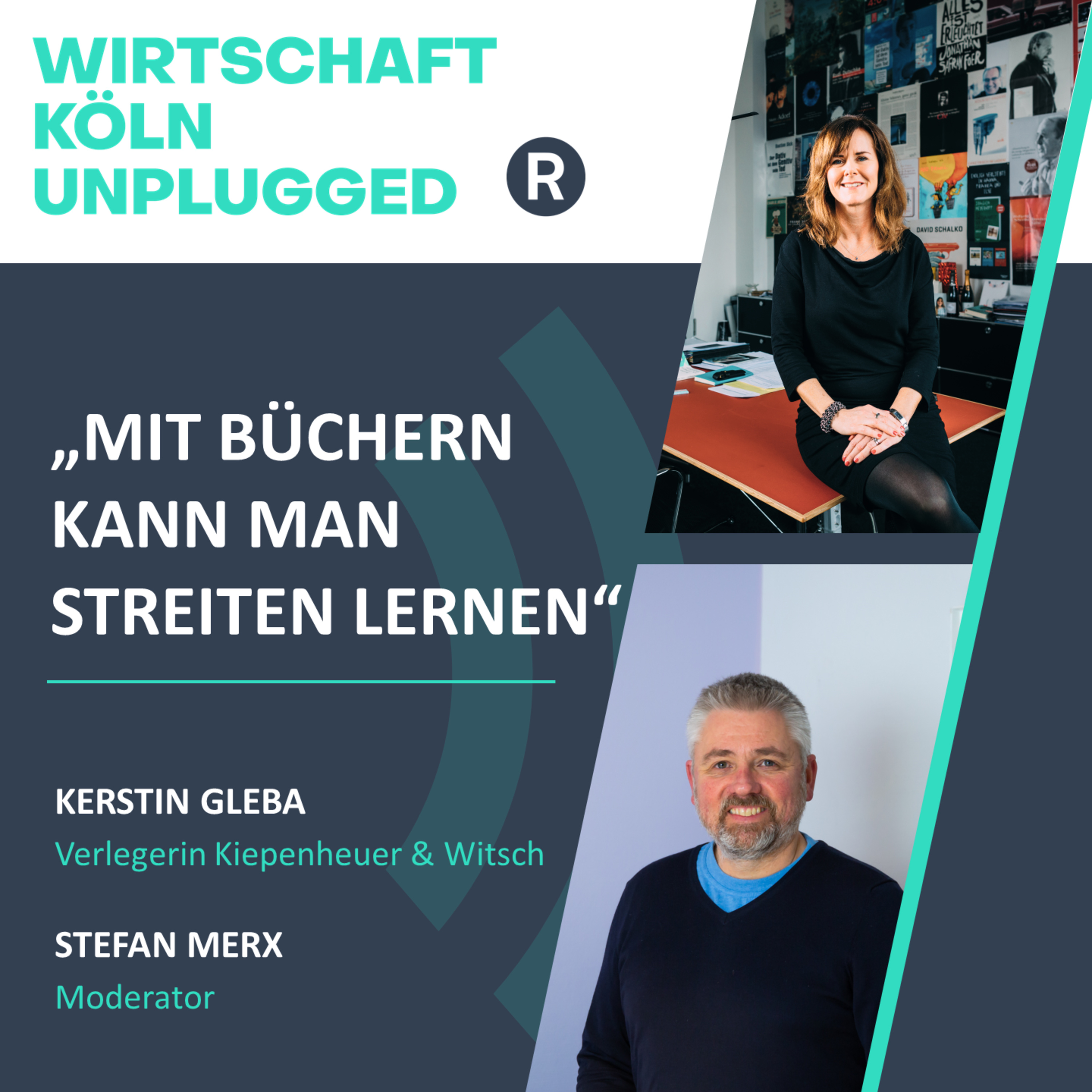 #3 KiWi-Verlagschefin Kerstin Gleba: „Mit Büchern kann man streiten lernen.“  episode artwork