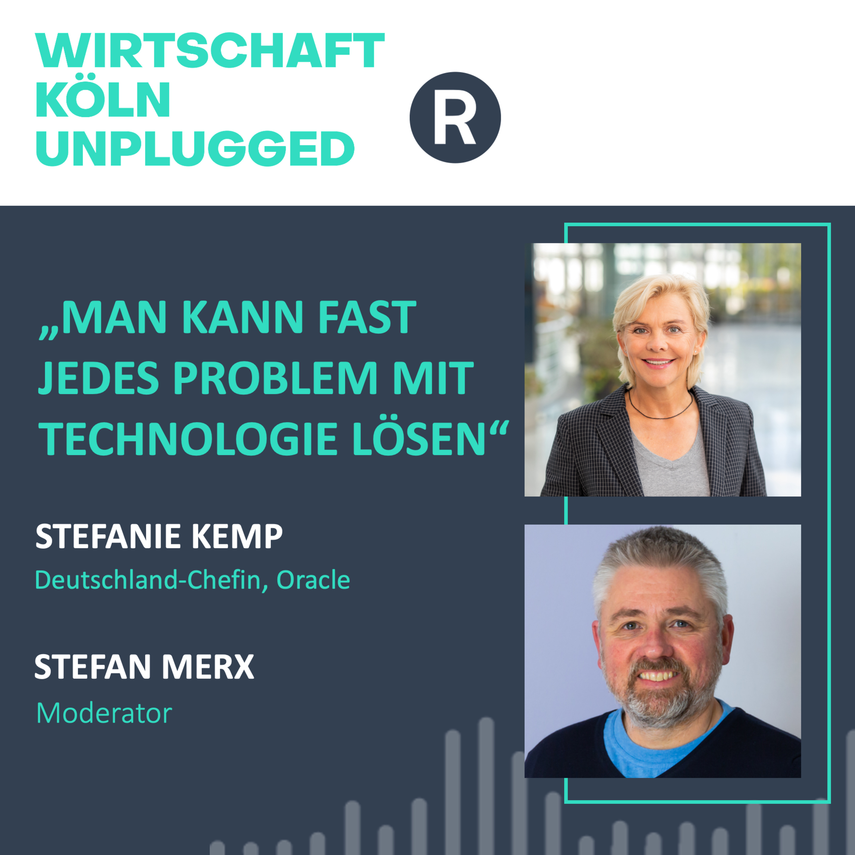 #49 Oracle-Deutschland-Chefin Stefanie Kemp: „Man kann fast jedes Problem mit Technologie lösen“ episode artwork