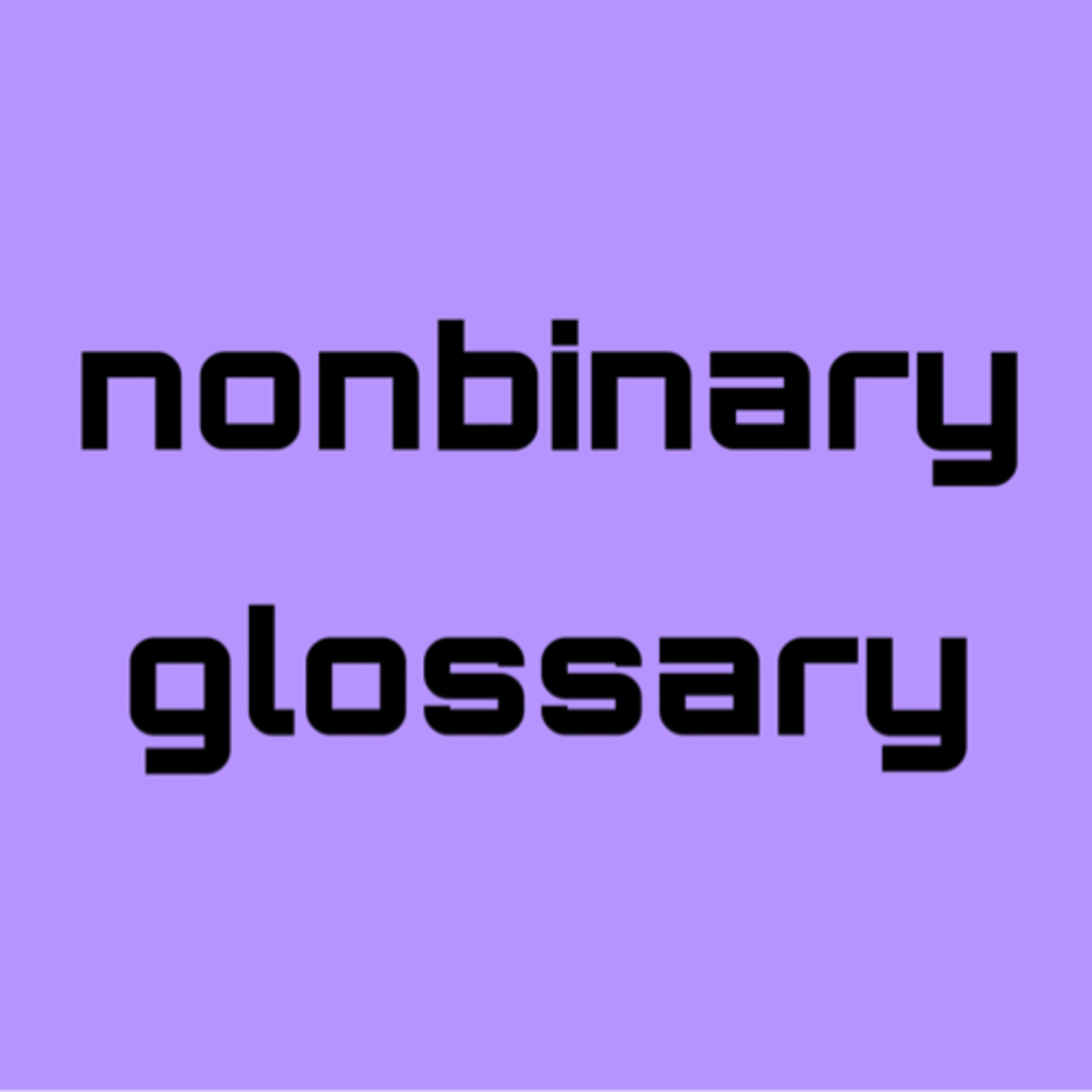 13 nonbinary terms you should know about episode artwork