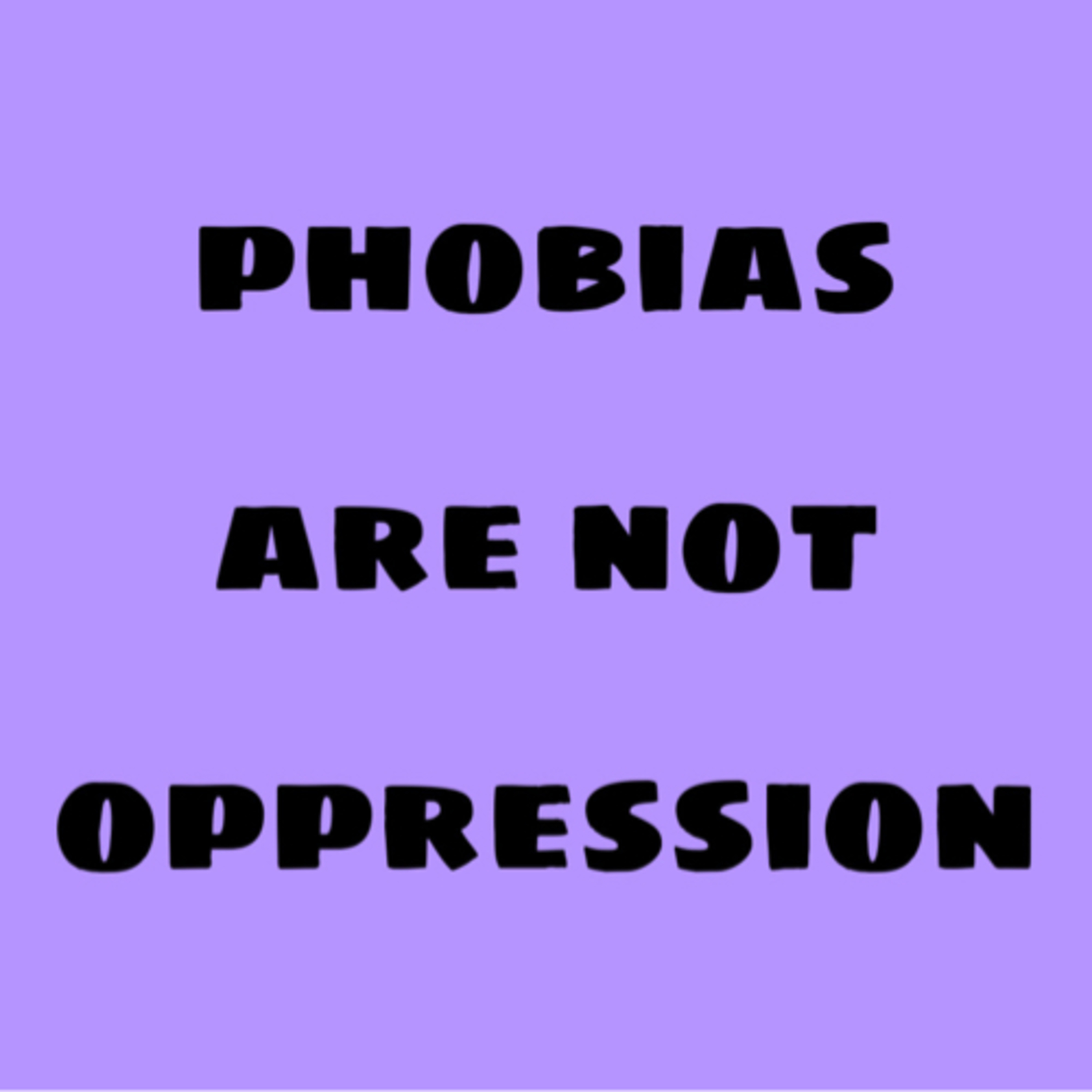 phobia: bigotry or mental illness? (follow-up) episode artwork