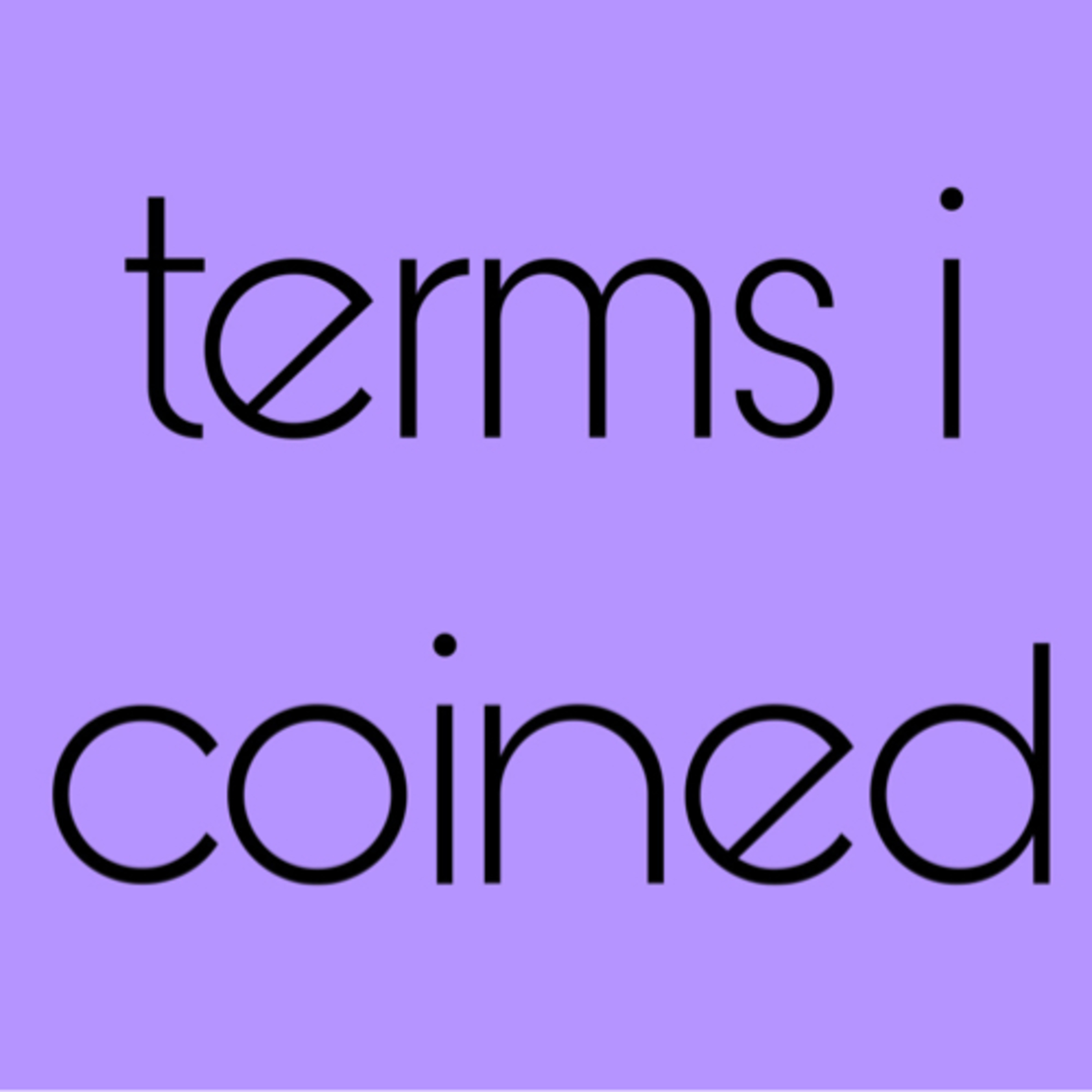 42 terms i've coined episode artwork