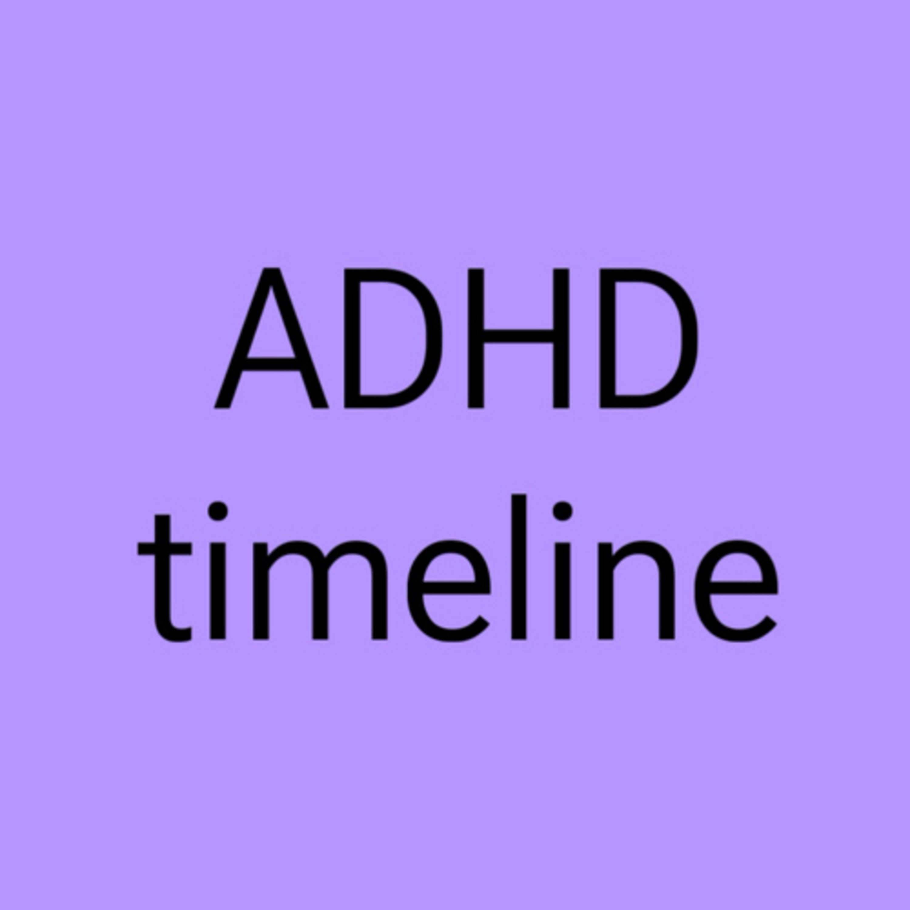 my ADHD journey episode artwork