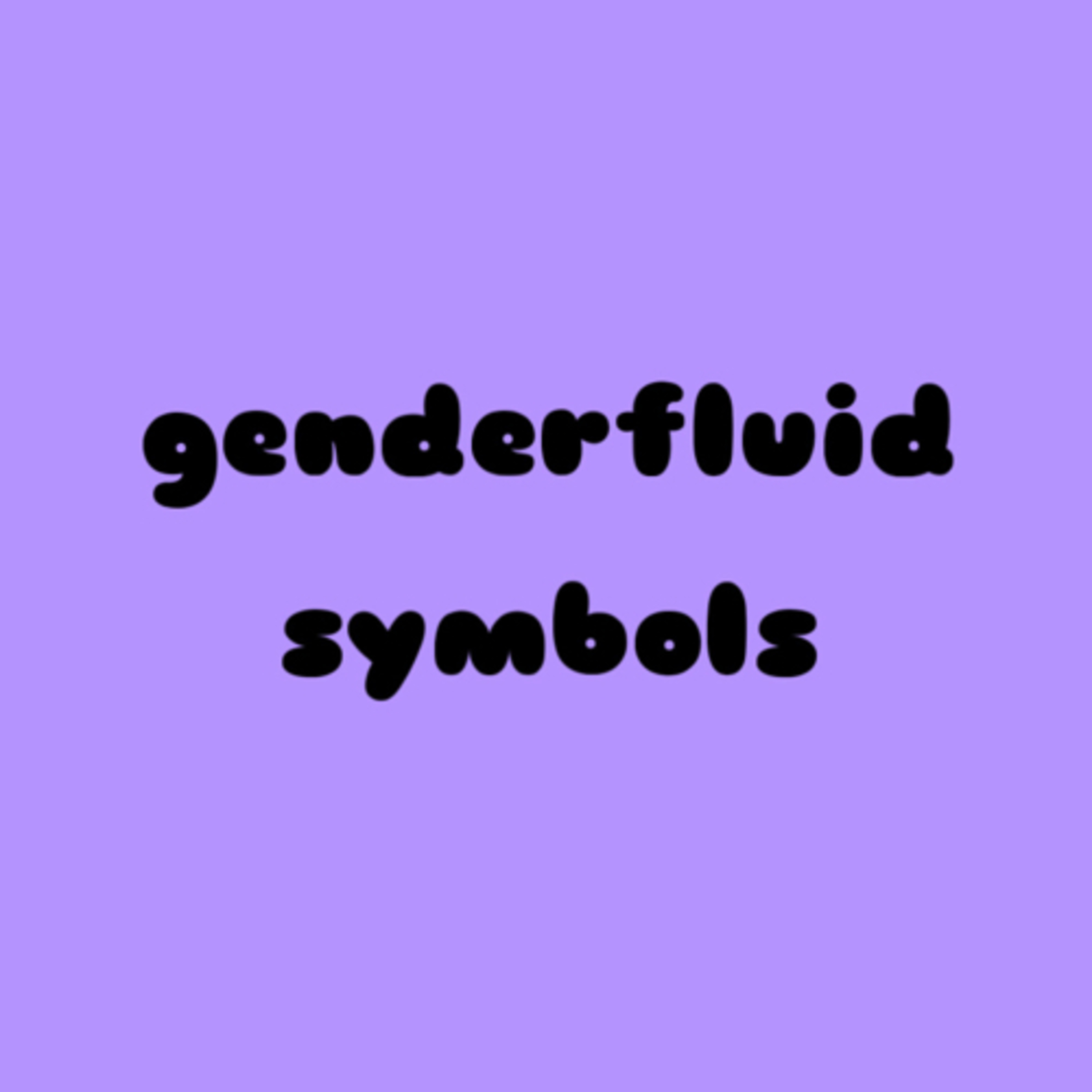 7 genderfluid symbols you should know about episode artwork
