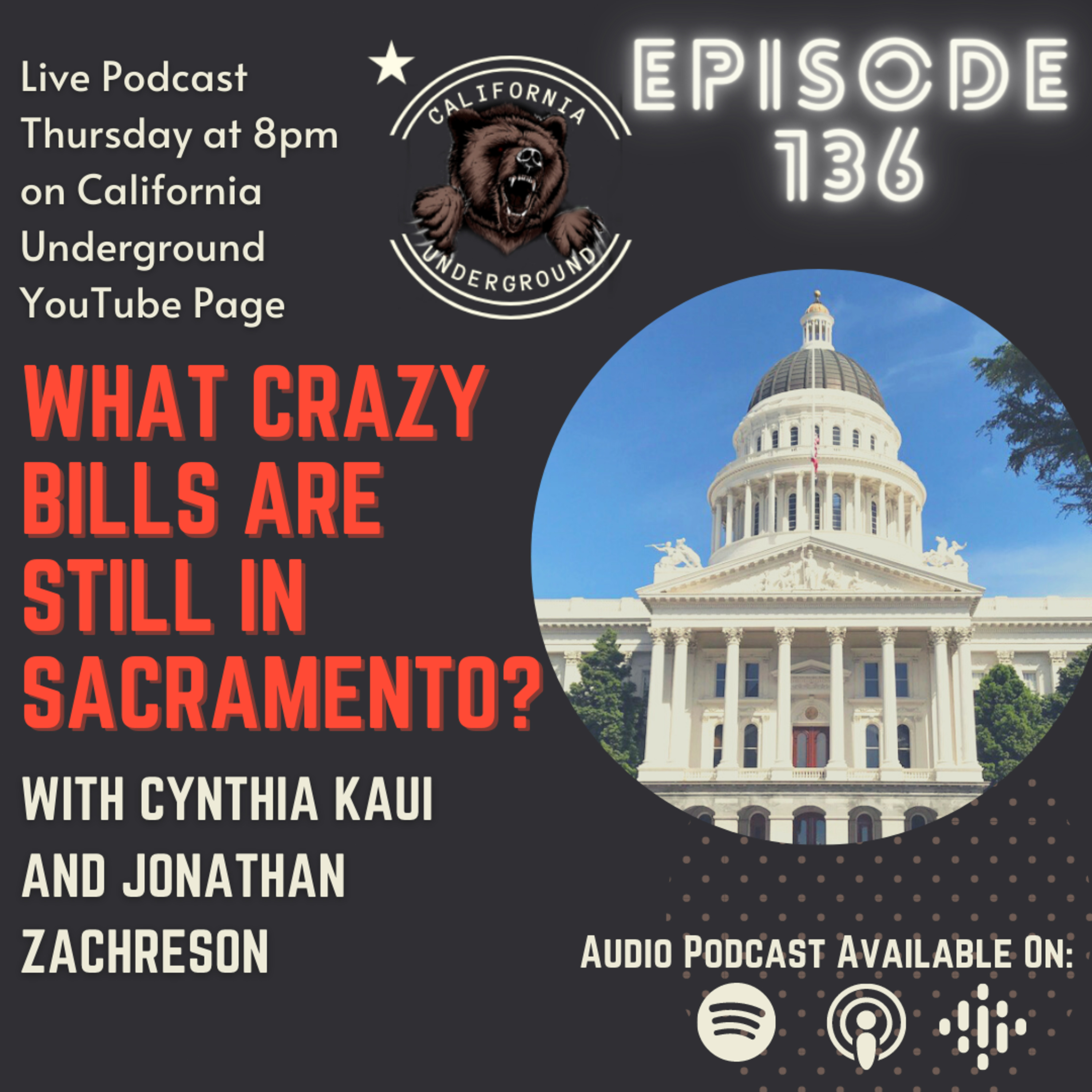 Episode 136 - What Crazy Bills are Still in Sacramento? episode artwork
