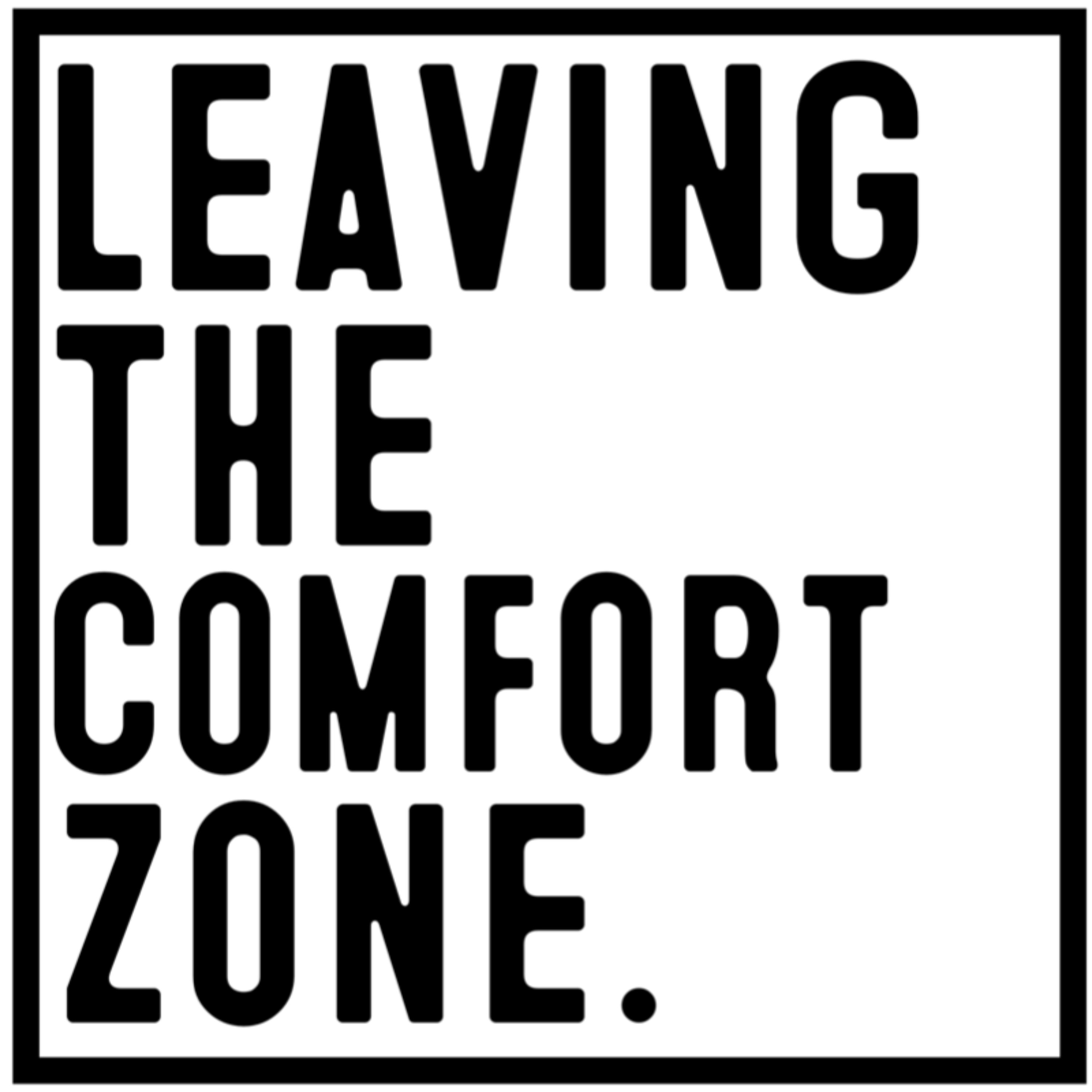 Leaving The Comfort Zone.