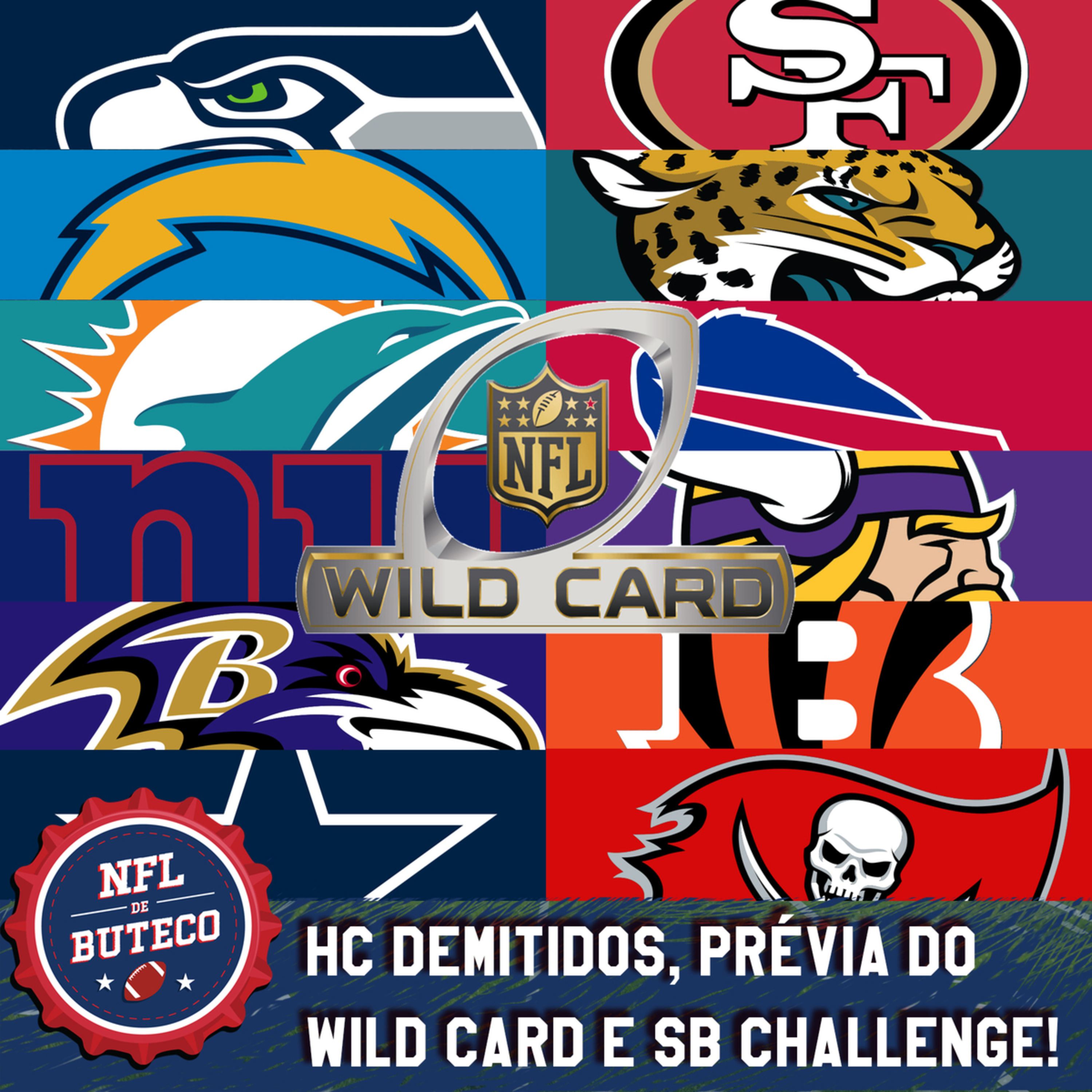 EP#212 - HC Demitidos, Prévia do Wild Card e SB Challenge!