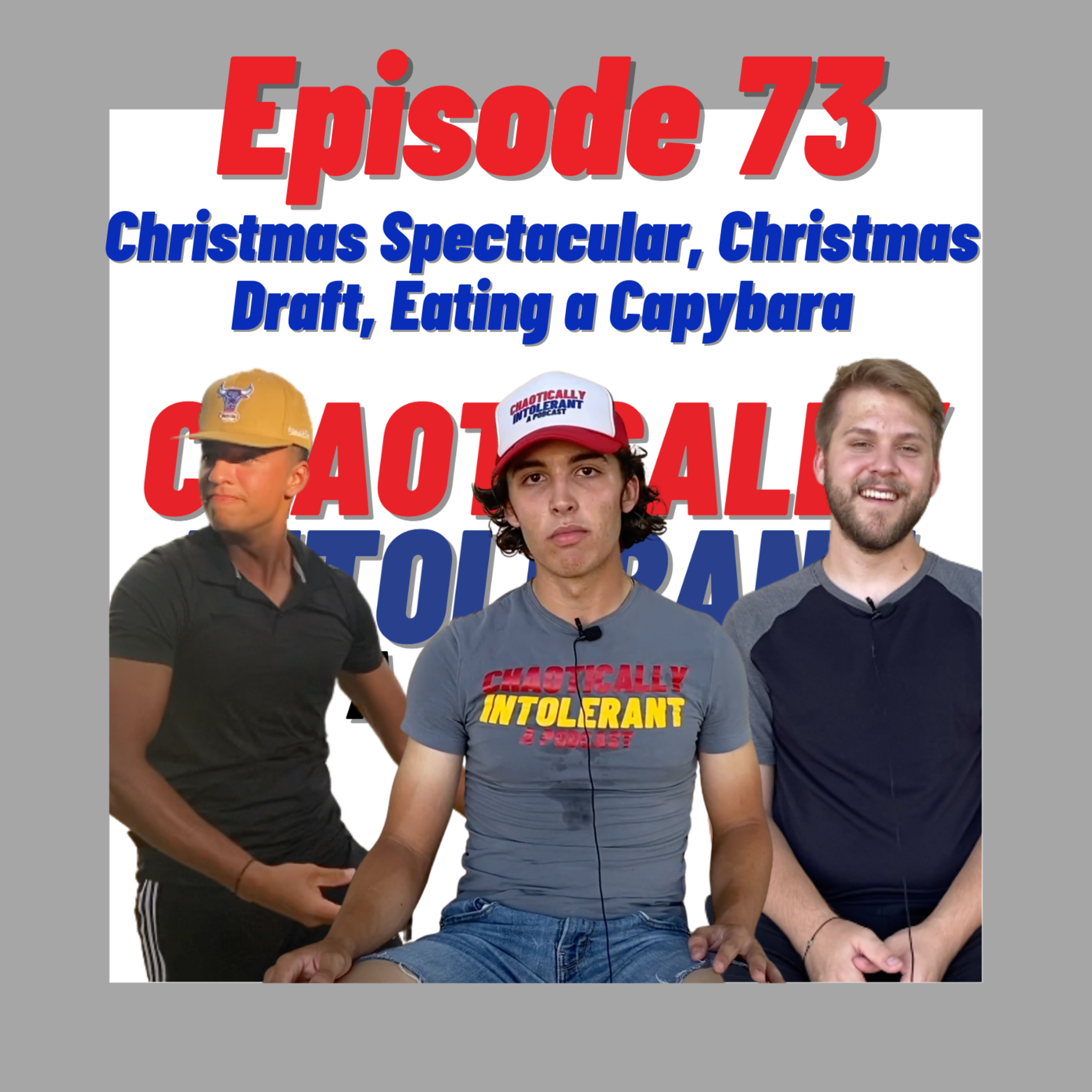 Episode 73- Christmas Spectacular, Christmas Draft, Lleyton Would Eat a Capybara? episode artwork