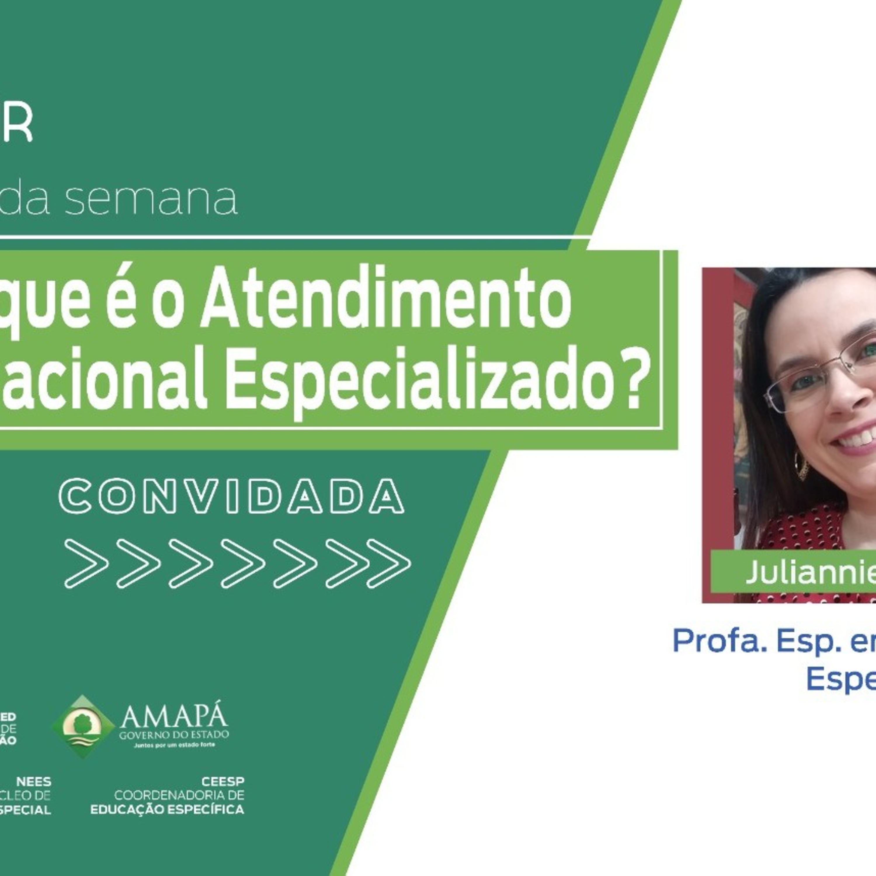NÚCLEO DE EDUCAÇÃO ESPECIAL - PODCAST INCLUIR