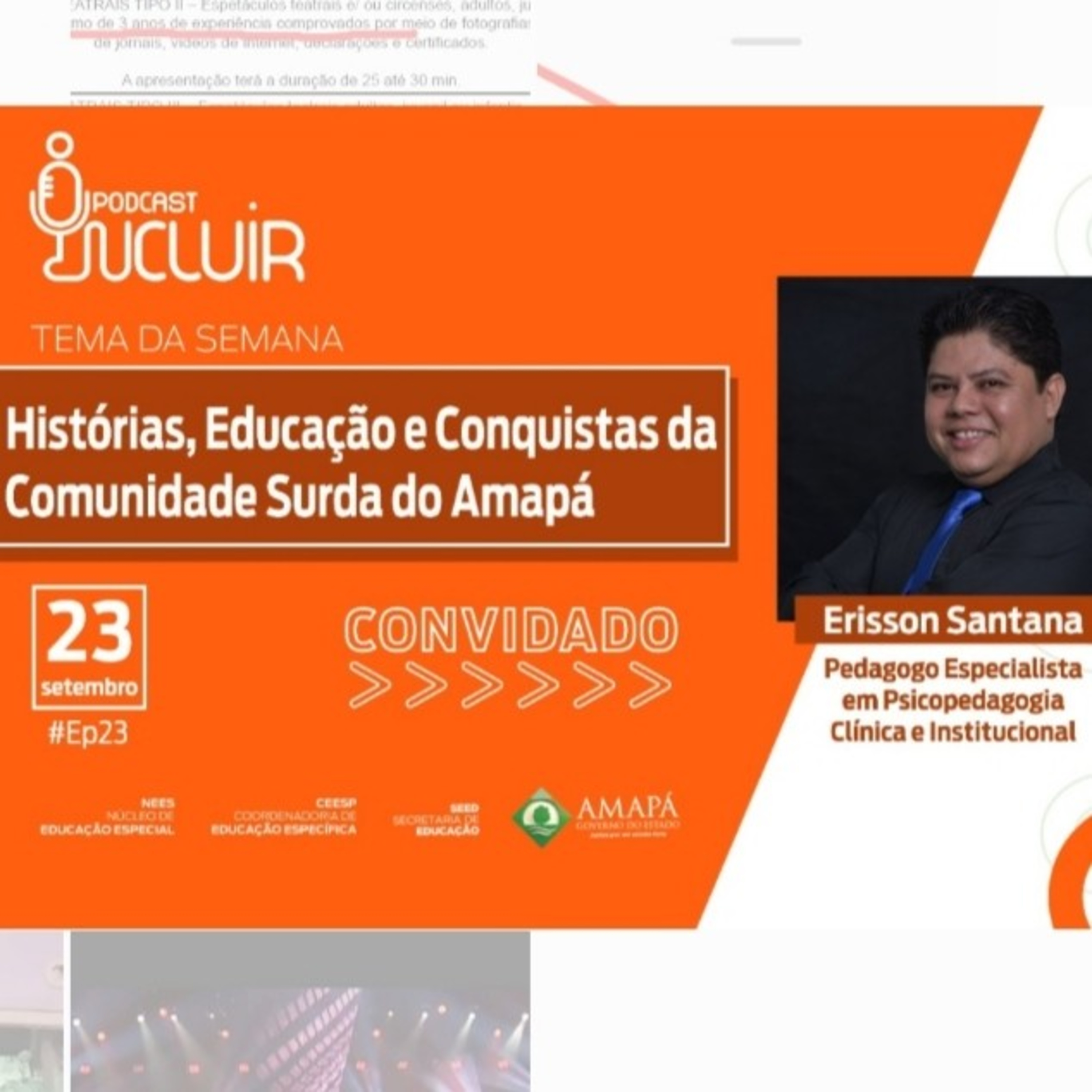 NÚCLEO DE EDUCAÇÃO ESPECIAL - PODCAST INCLUIR