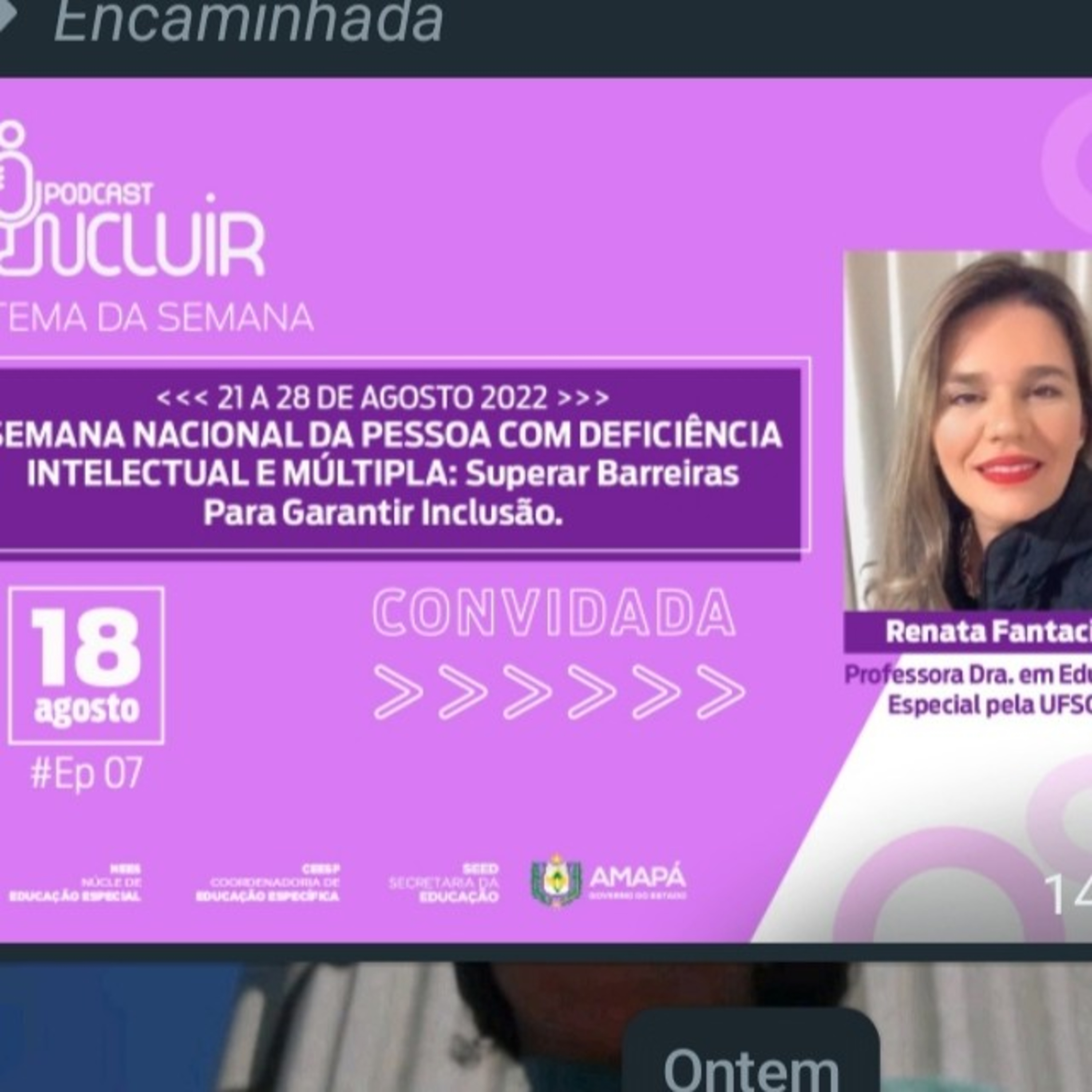 NÚCLEO DE EDUCAÇÃO ESPECIAL - PODCAST INCLUIR
