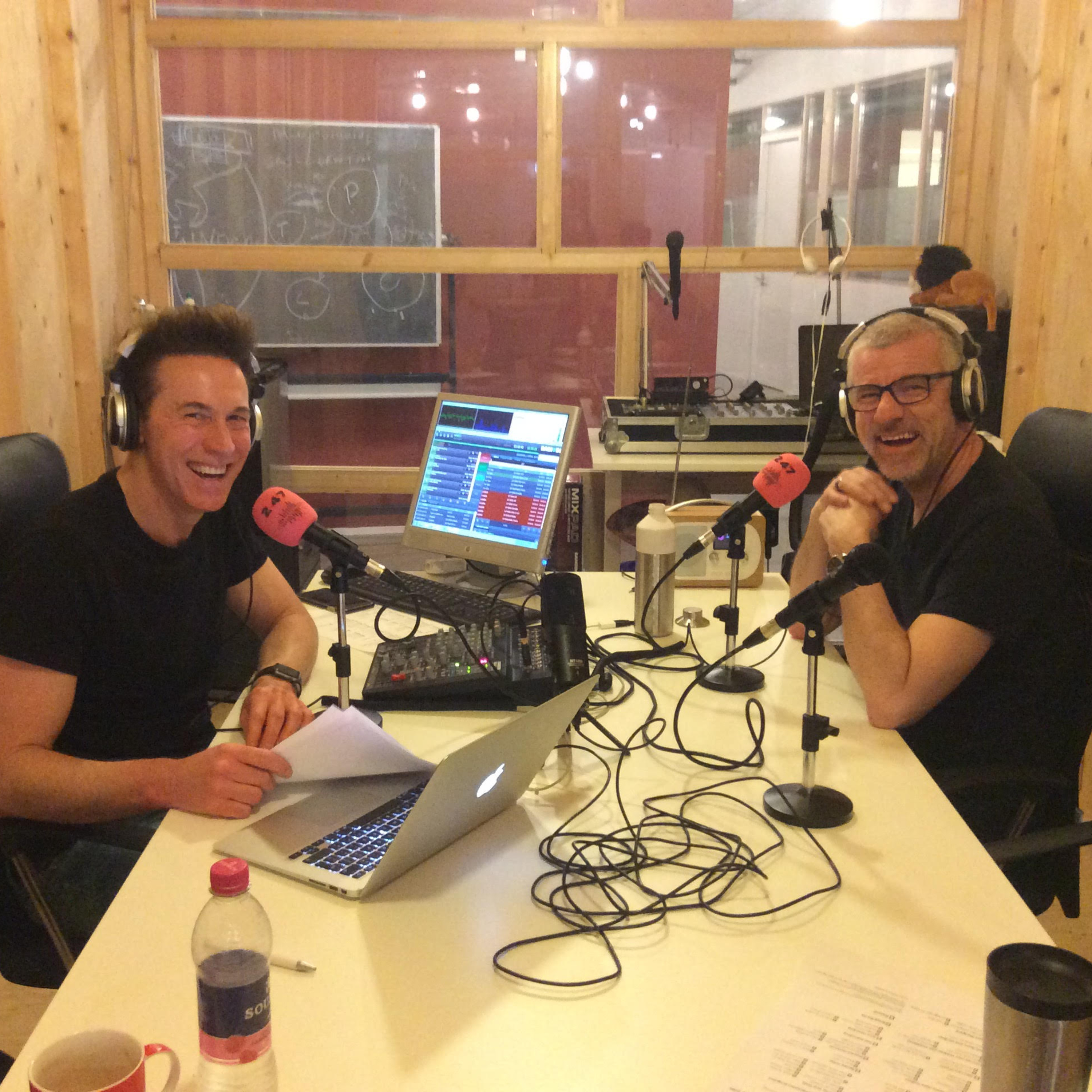B. Broadcast with pitch coach David Beckett