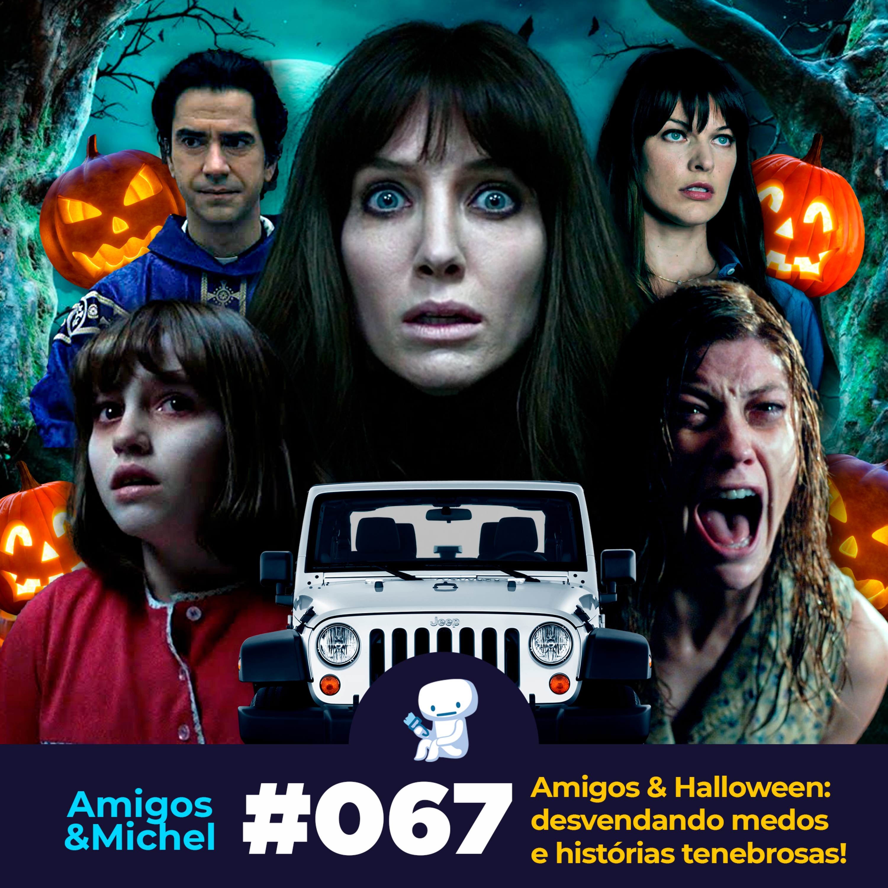 Amigos & Michel #067 - Amigos & Halloween: desvendando medos e histórias tenebrosas!