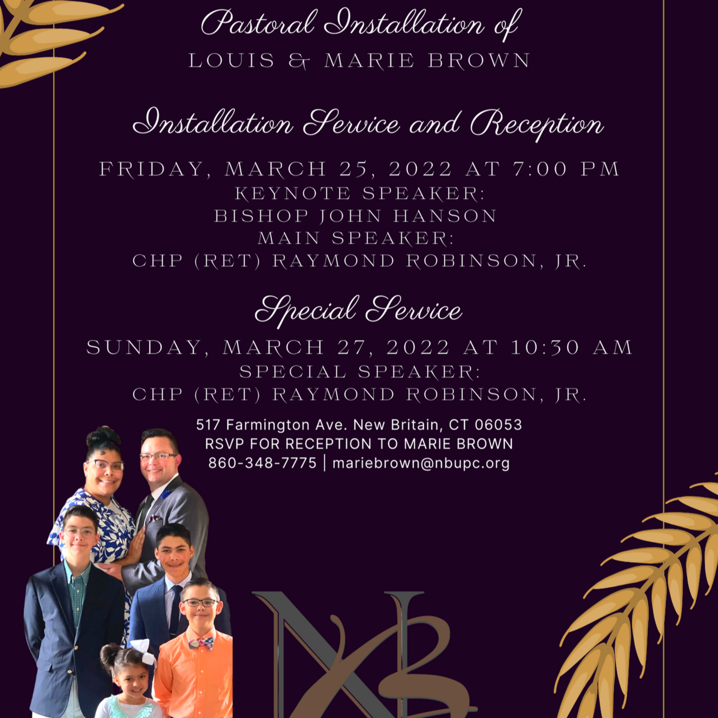 Pastoral Installation Service for The Browns | 3-25-22 episode artwork