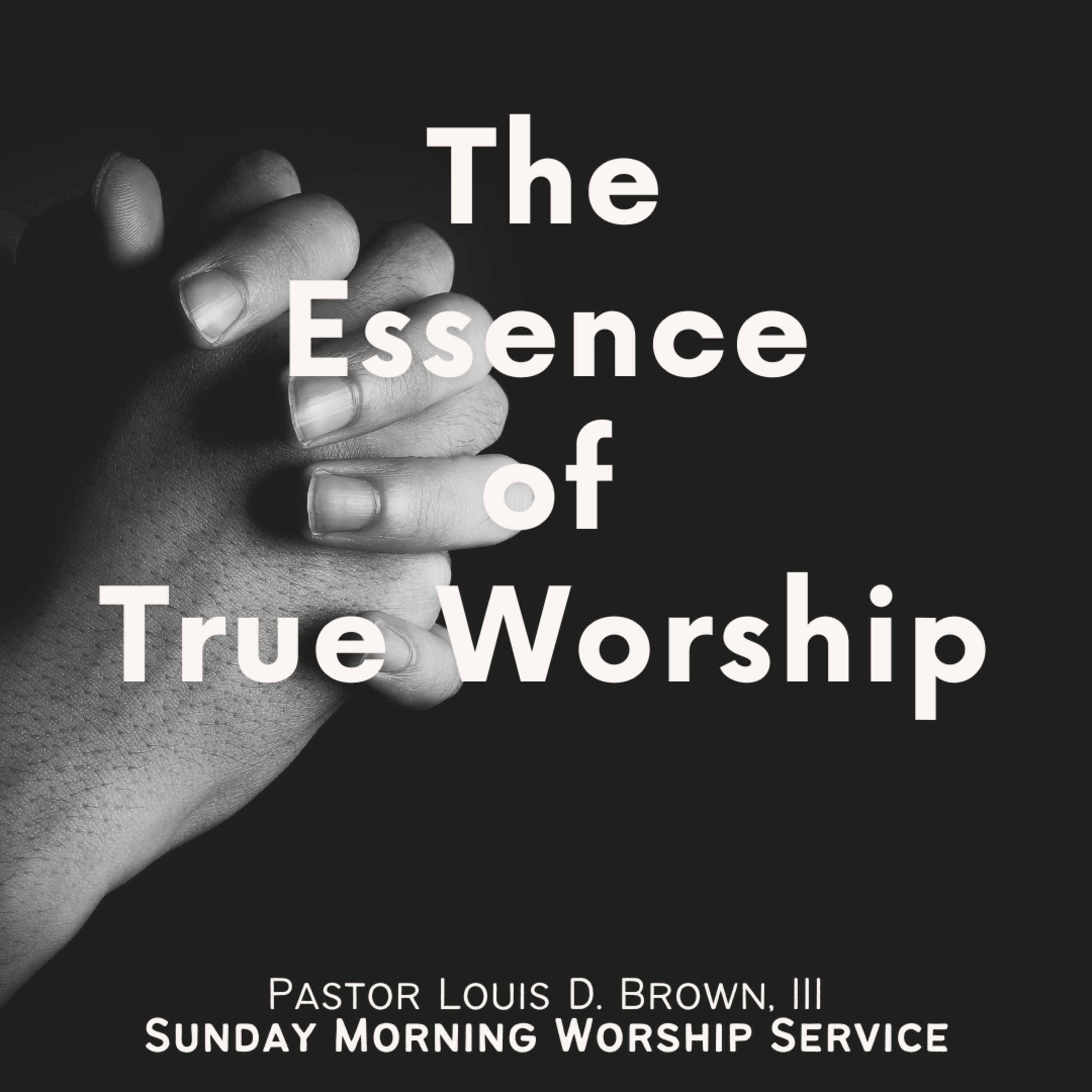 The Essence of True Worship | Pastor Louis D. Brown, III | 8.28.22 episode artwork
