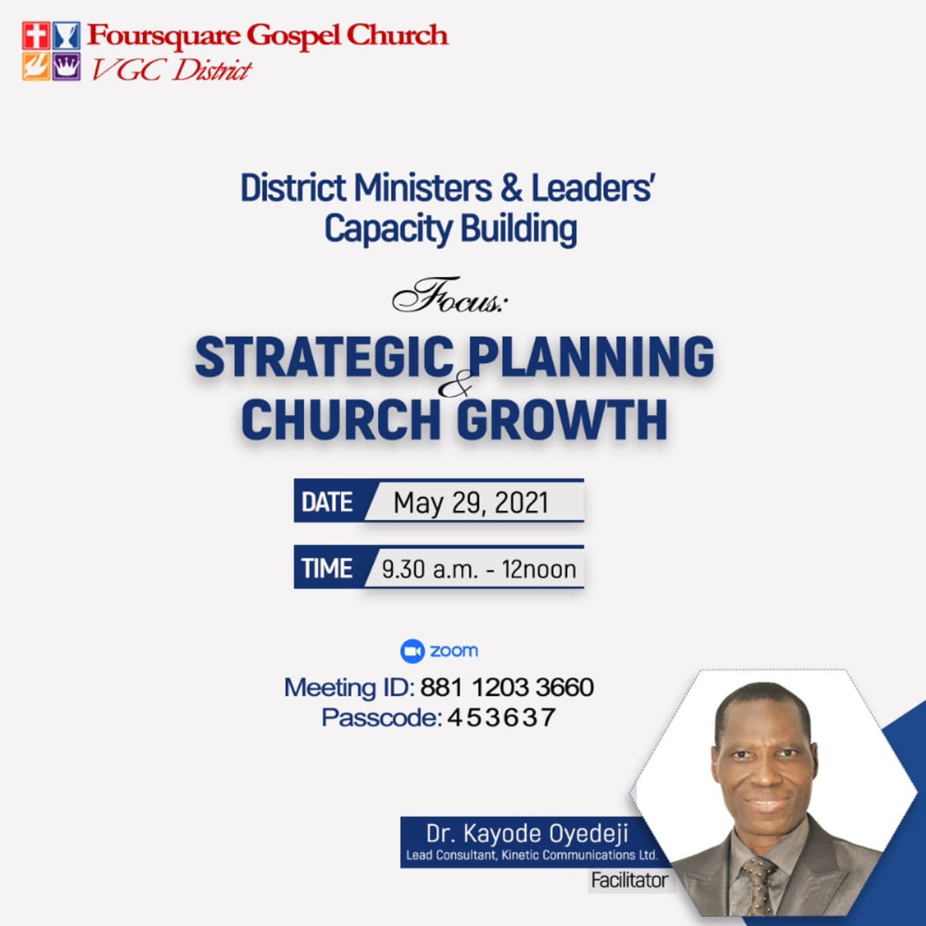 Strategic Planning & Church Growth: Dr Kayode Oyedeji episode artwork