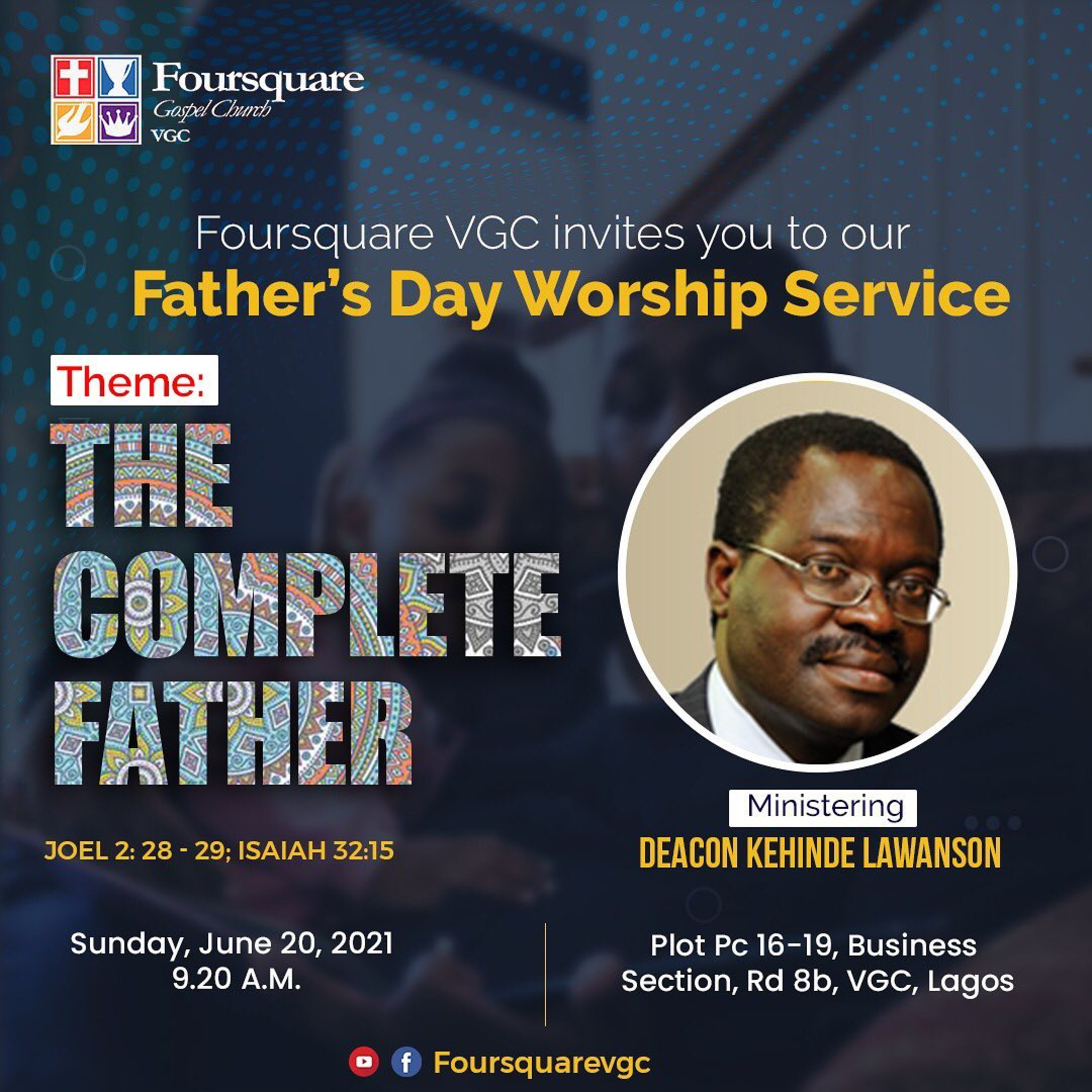The Complete Father: Deacon Kehinde Lawanson episode artwork