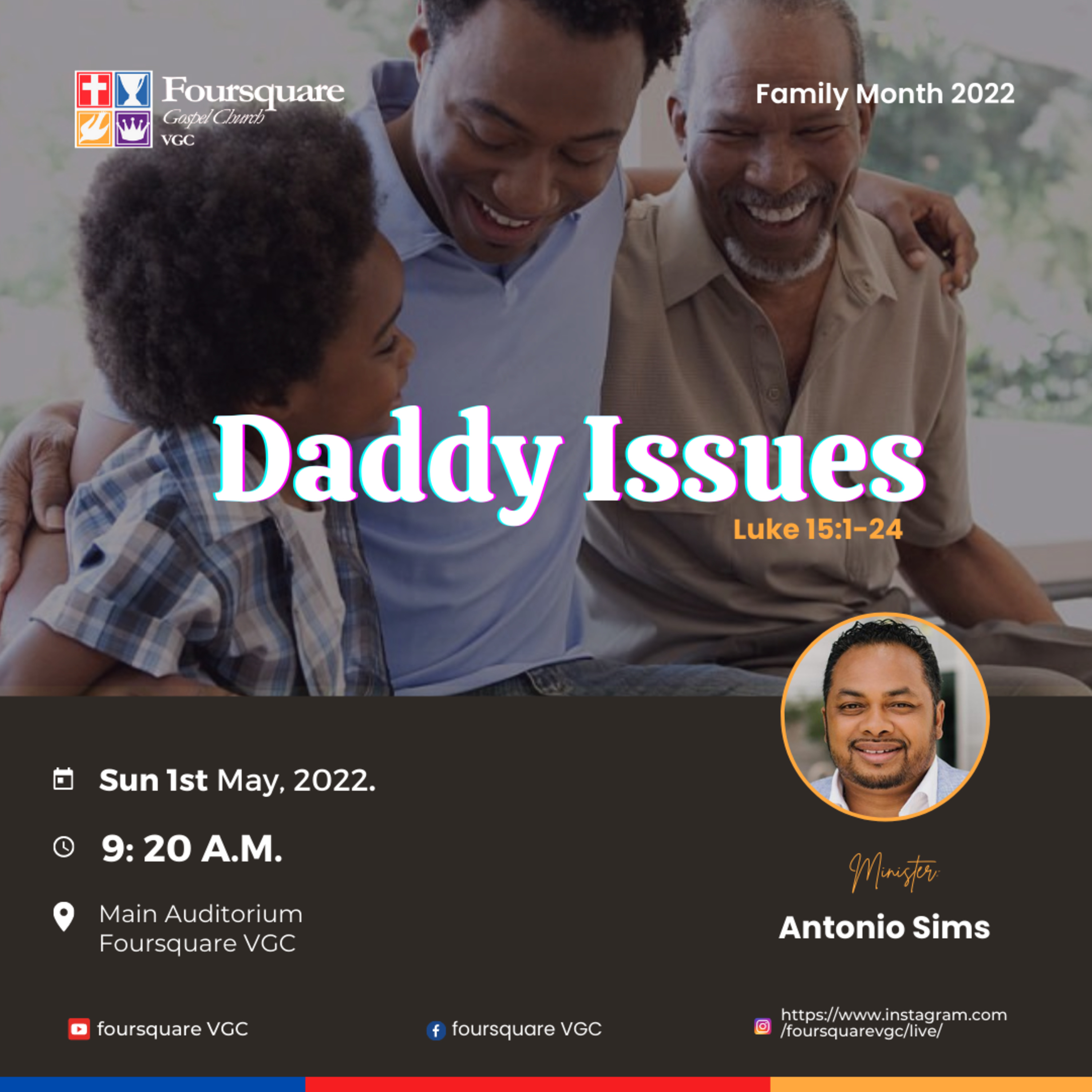 Daddy Issues (The Blessed Family) : Antonio Sims (Central District Supervisor) episode artwork