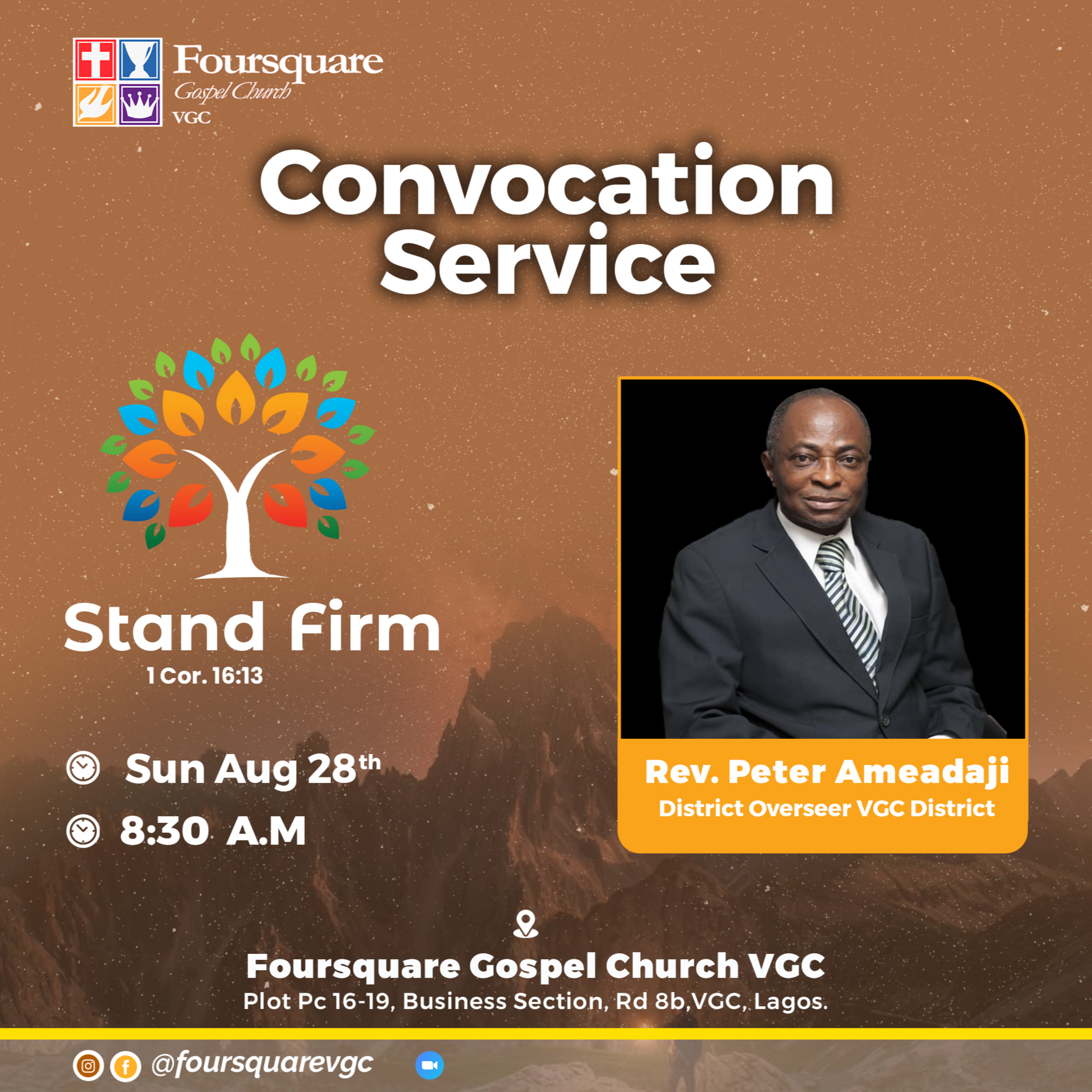 Stand Firm (2022 District Convocation) : Cletus C. Orgu  episode artwork