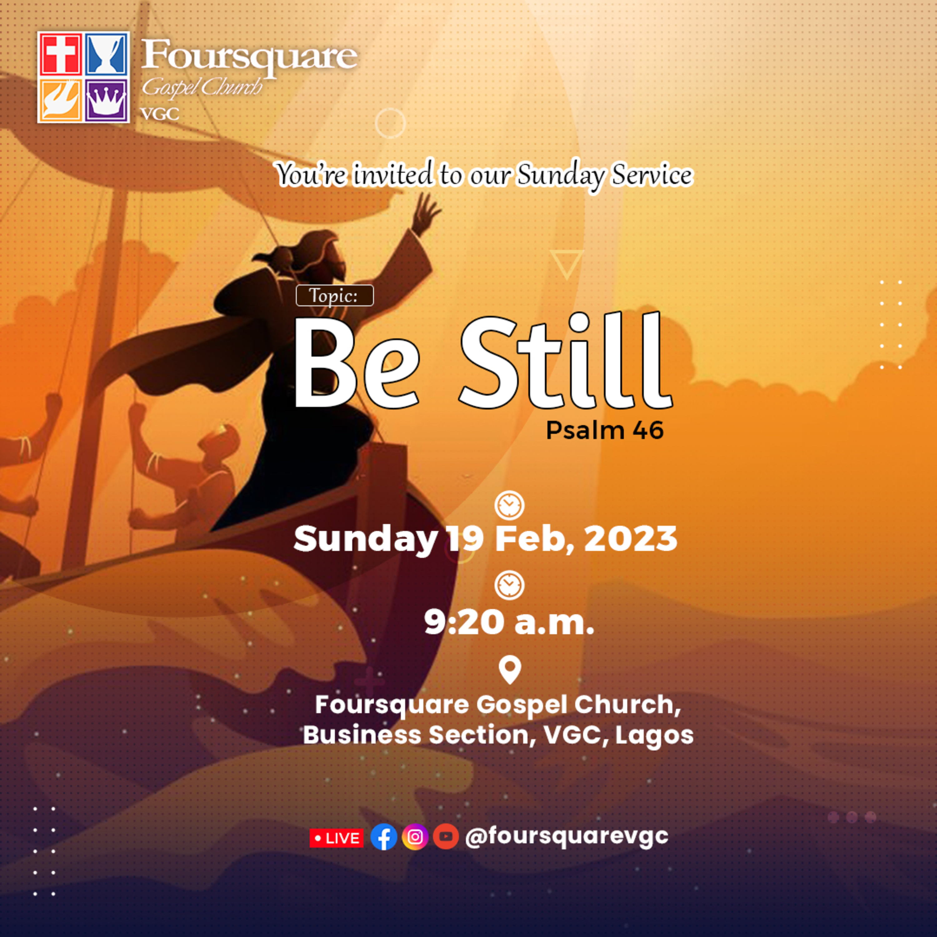 Be Still - Dcn Kay Kay Kanu (Sunday February 19, 2023) episode artwork