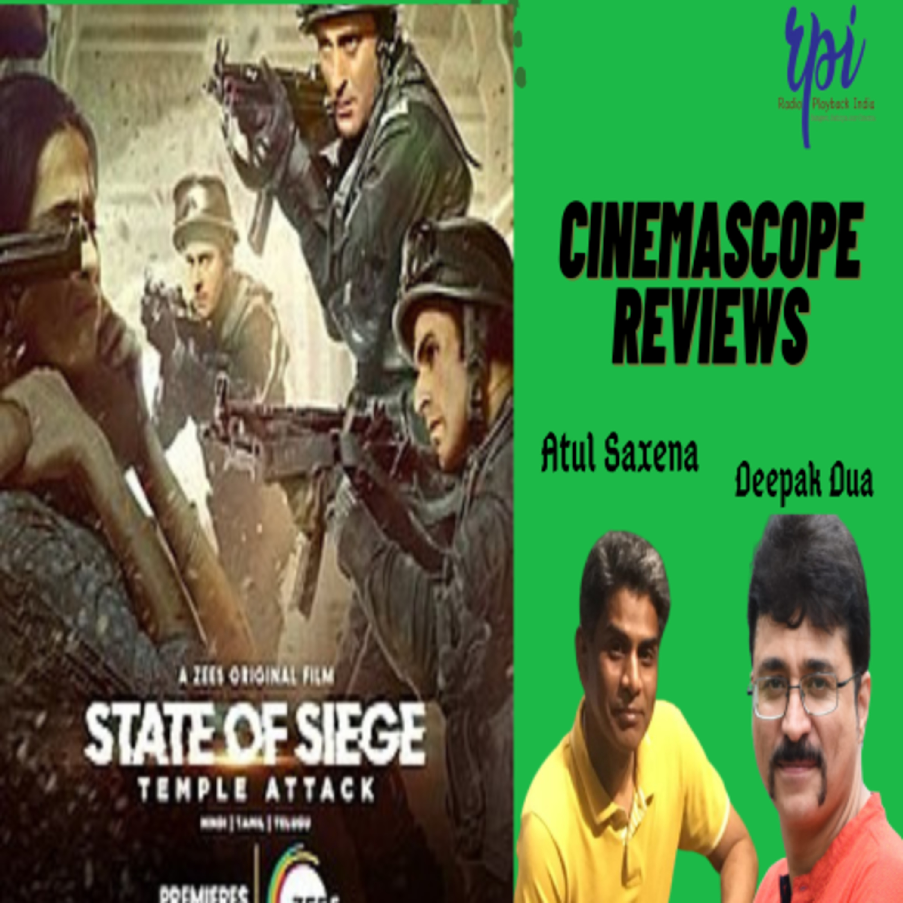 STATE OF SIEGE TEMPLE ATTACK || Film Review || Akshay Khanna || Deepak Dua || Atul Saxena || ZEE5 episode artwork