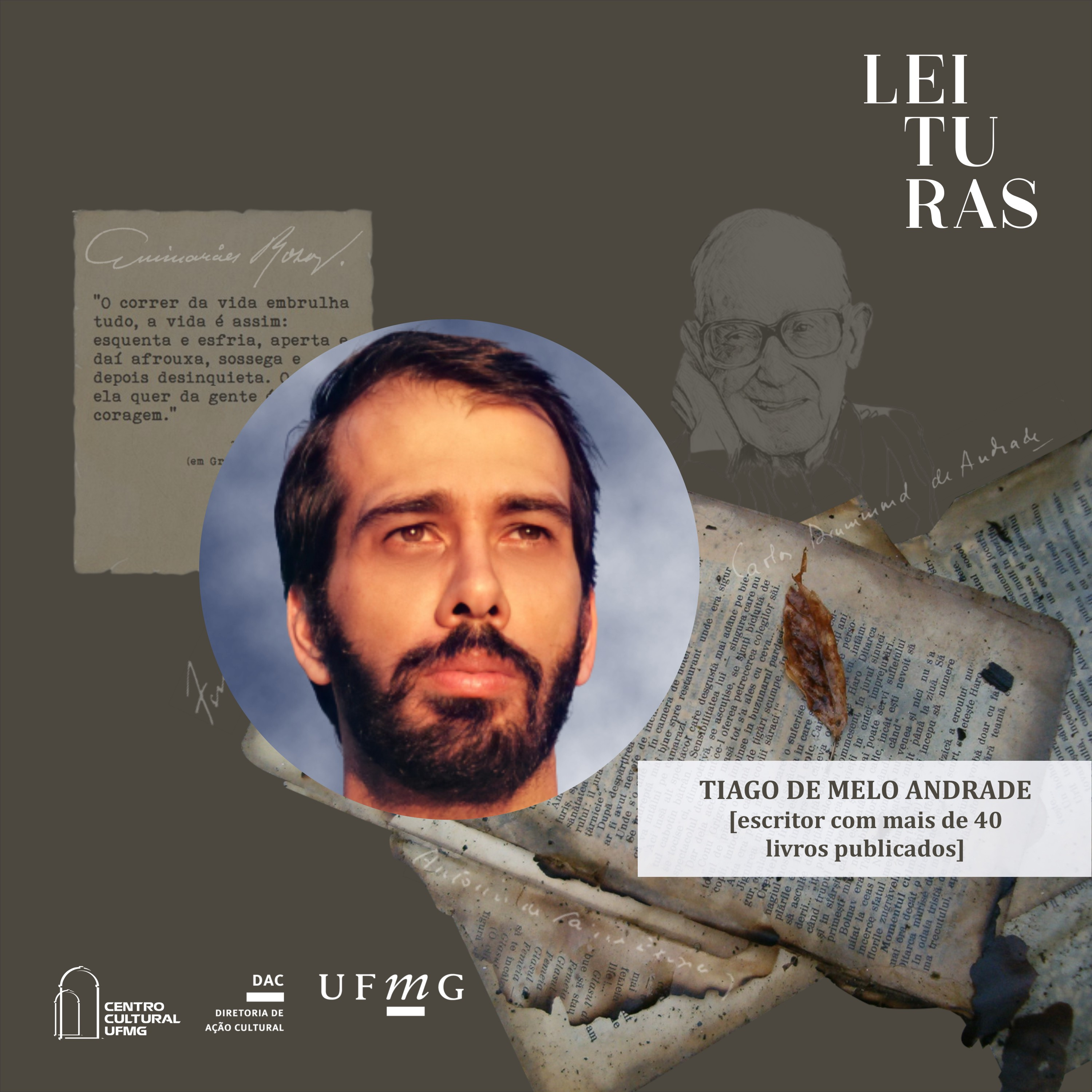 Podcast Leituras - Tiago de Melo Andrade