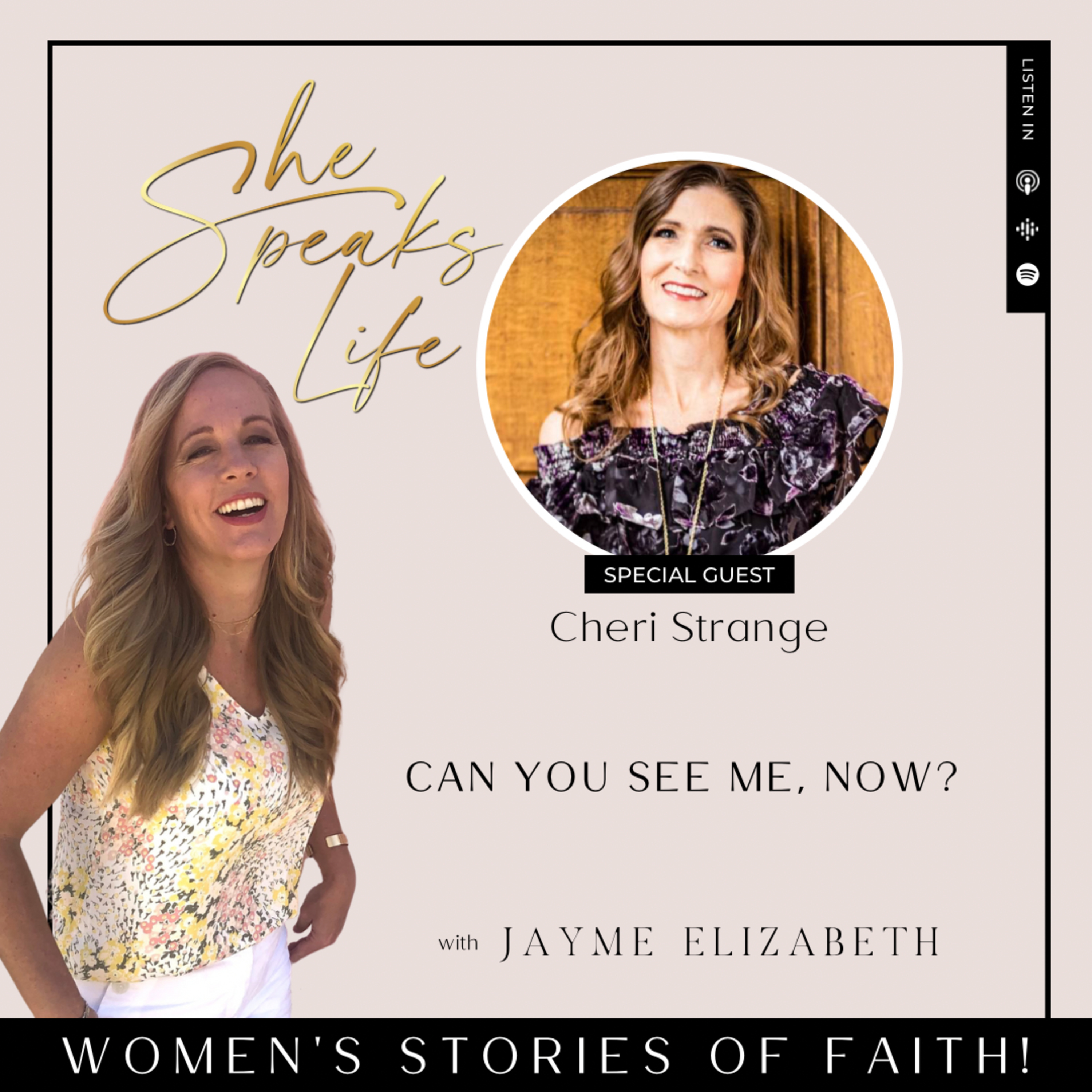 Can You See Me, Now? With Cheri Strange episode artwork