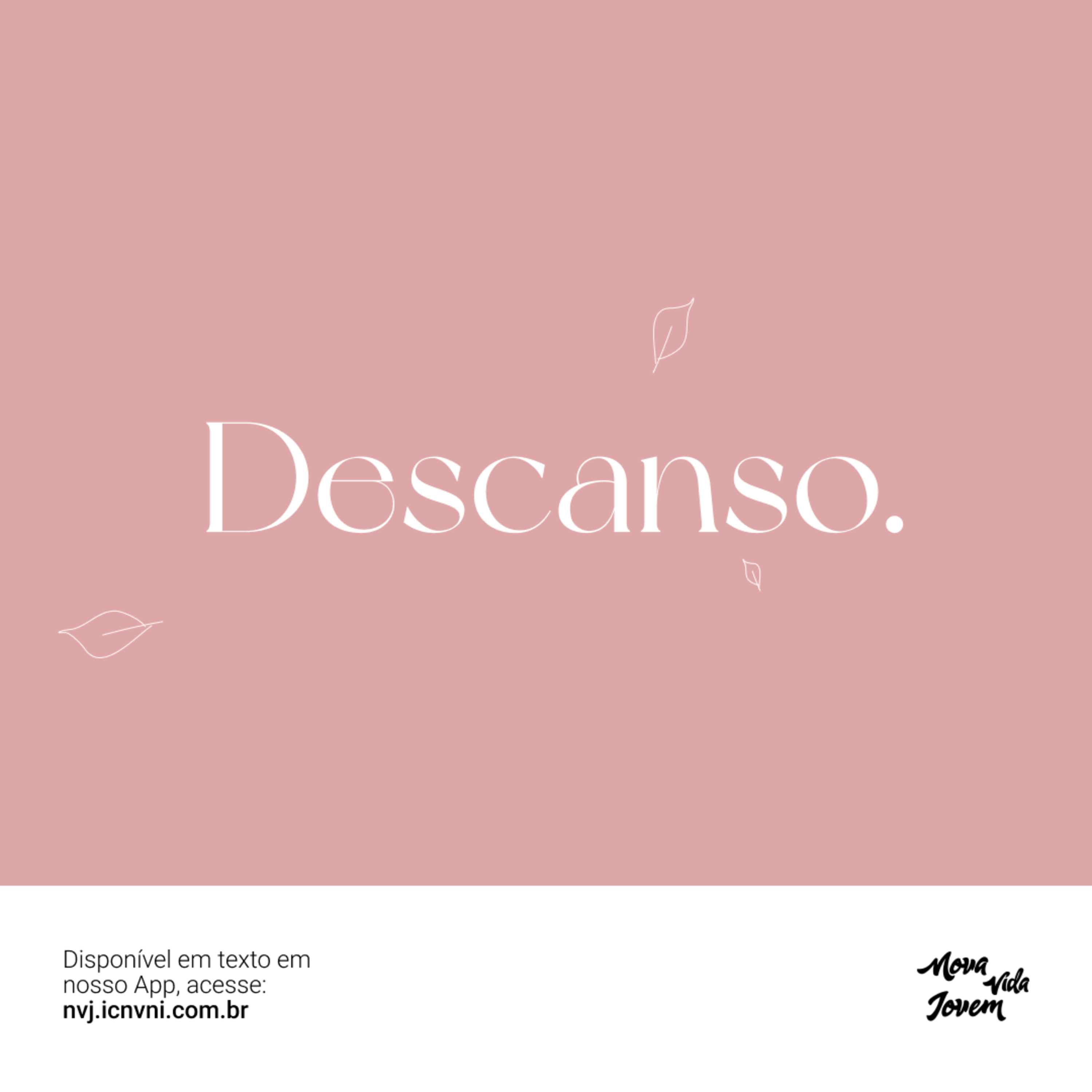 Devocional - Descanso episode artwork