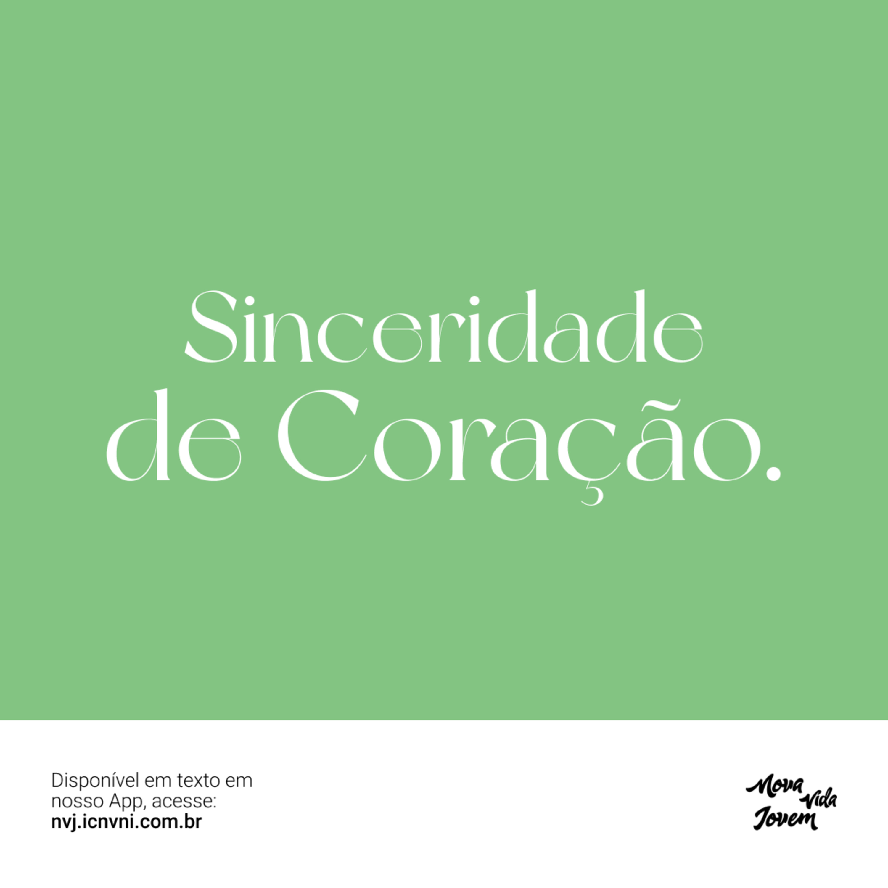 Devocional - Sinceridade de Coração episode artwork