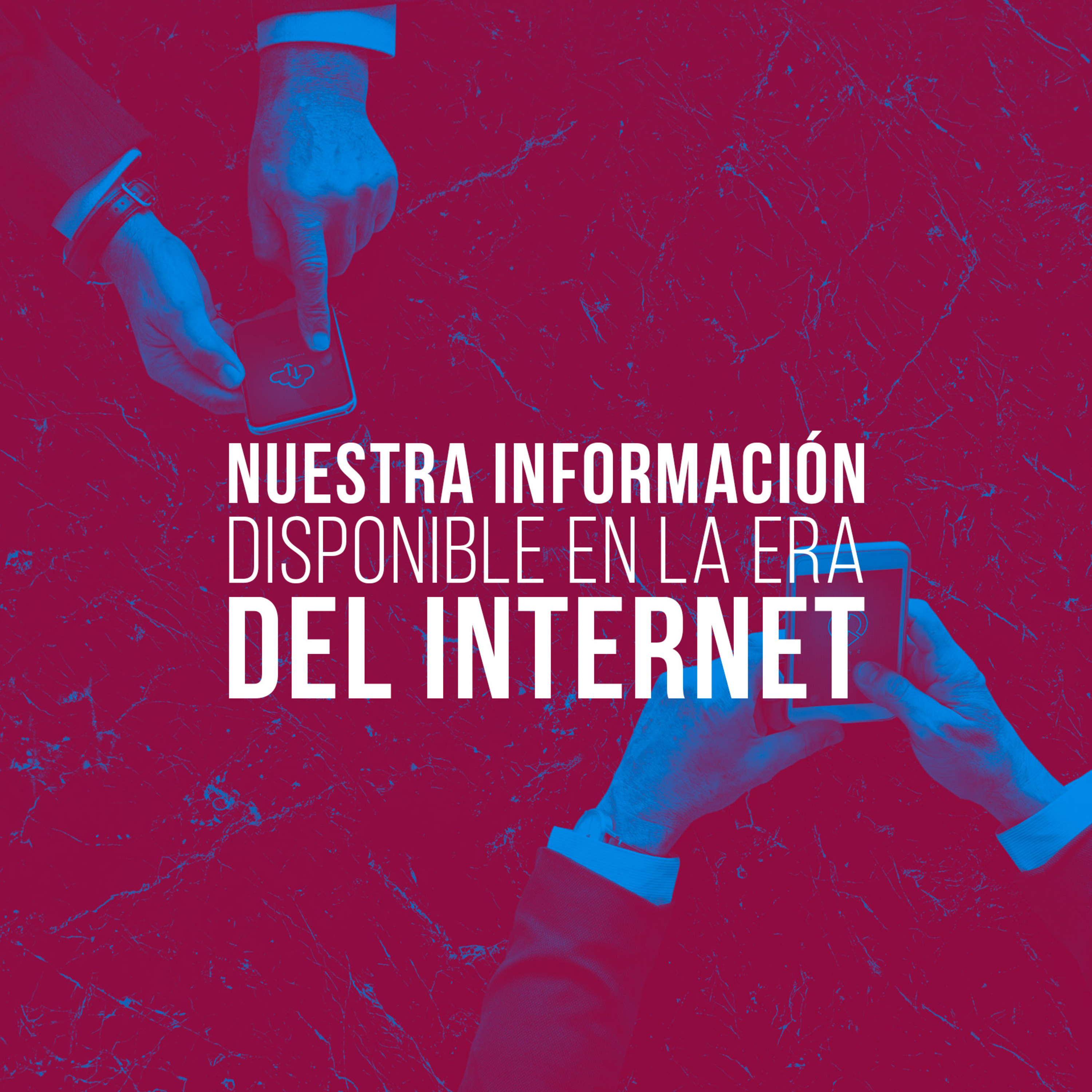 Nuestra información disponible en la era del internet