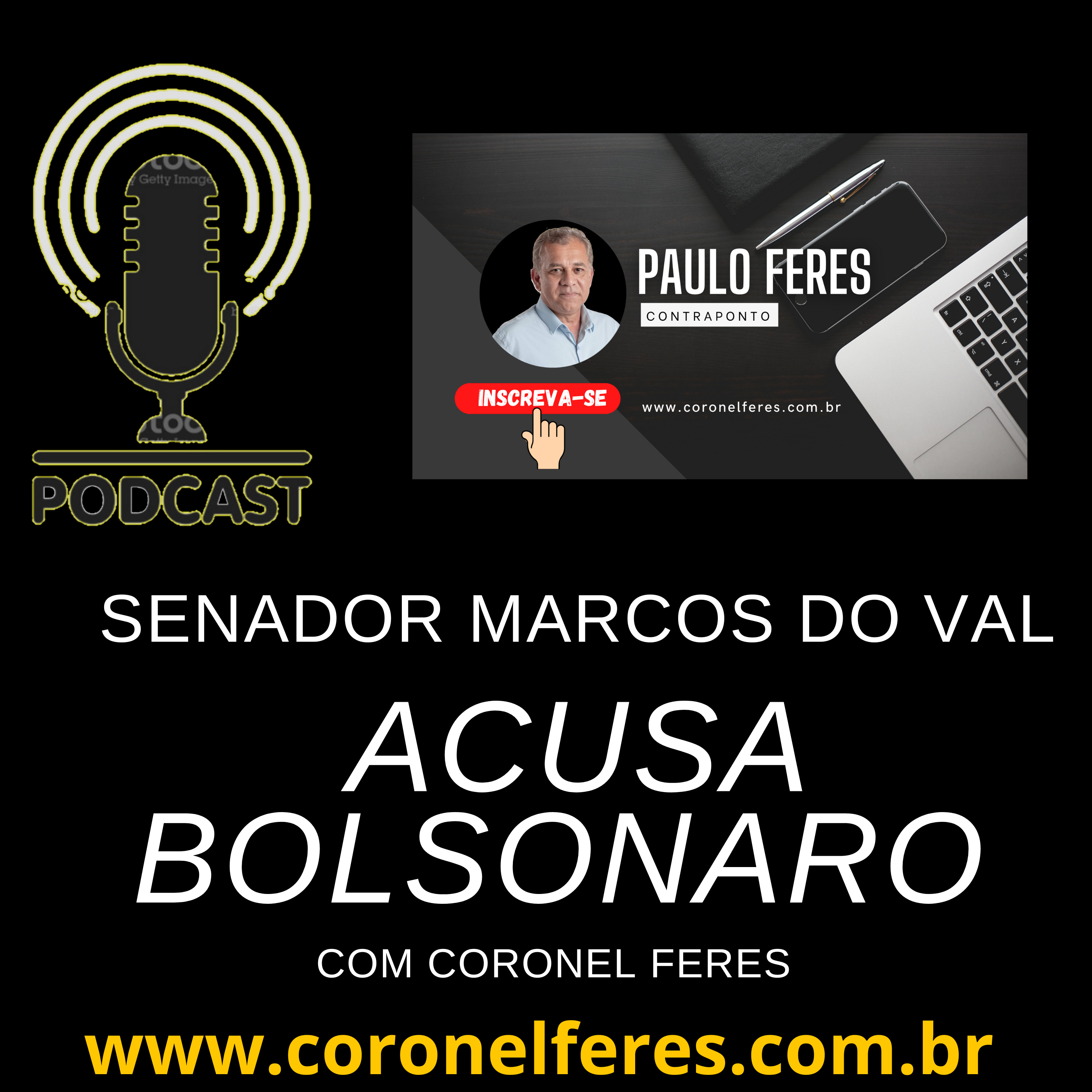 Senador Marcos Do Val acusa Bolsonaro de coagi-lo a dar um GOLPE DE ESTADO episode artwork