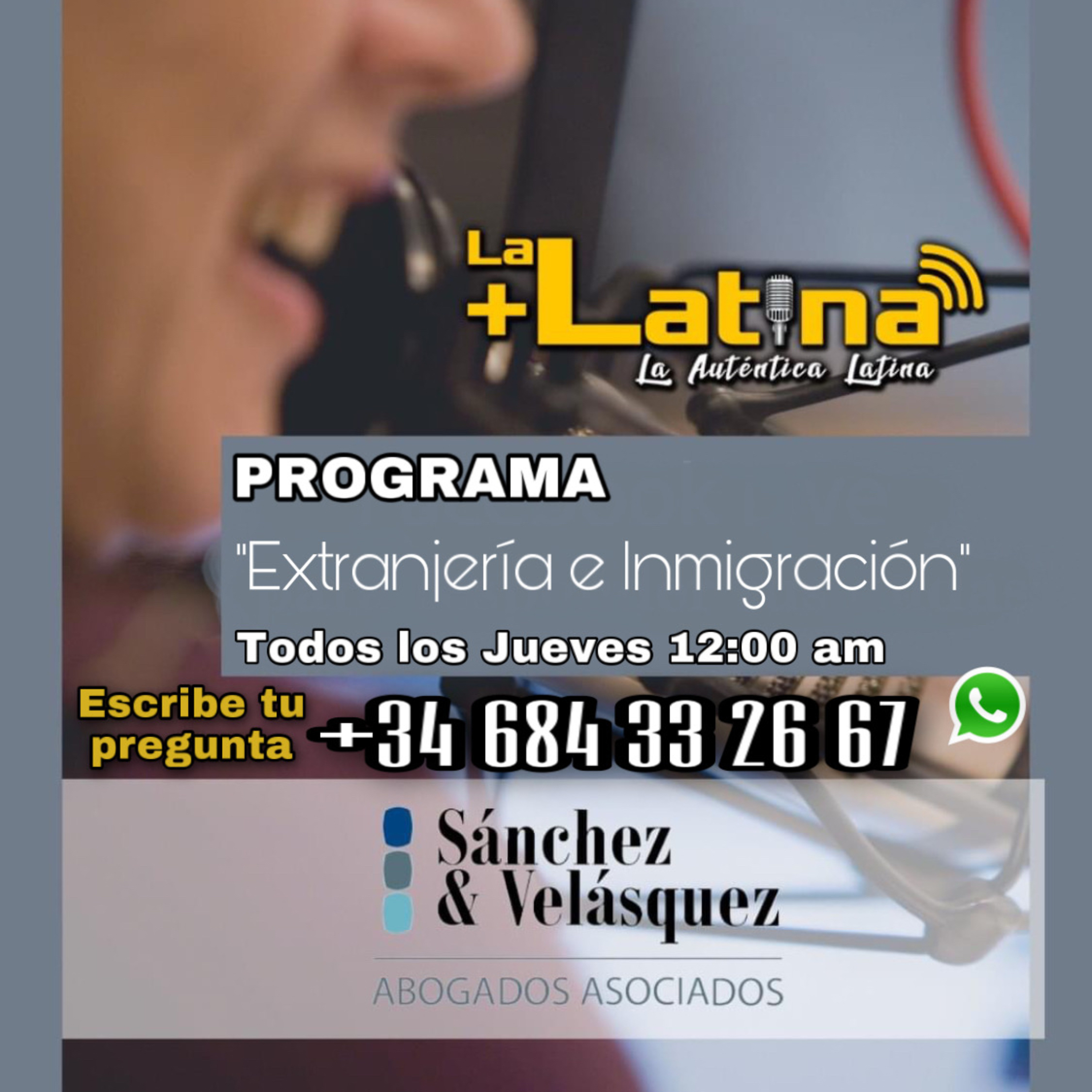 Portada de LA MAS LATINA FM