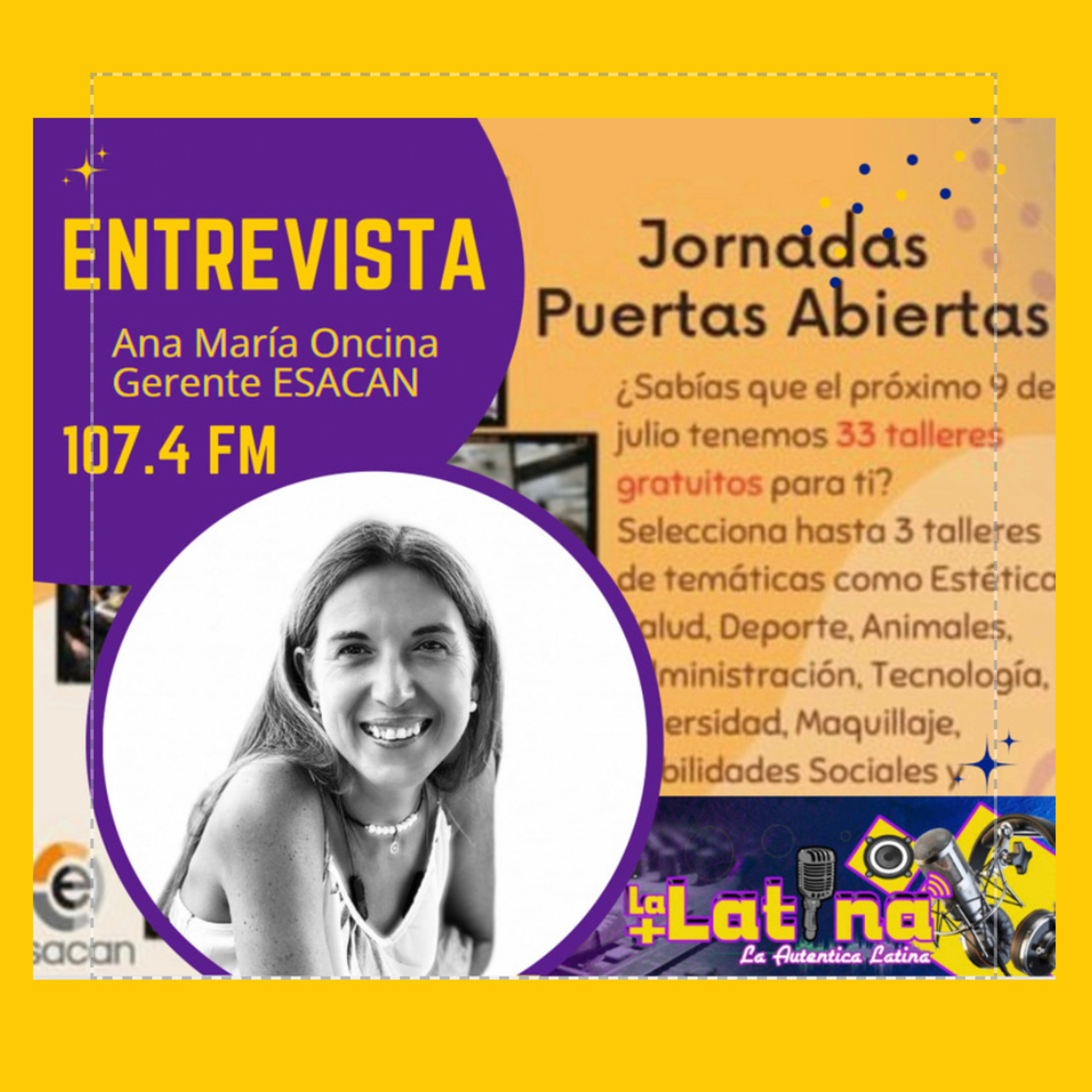 Portada de LA MAS LATINA FM